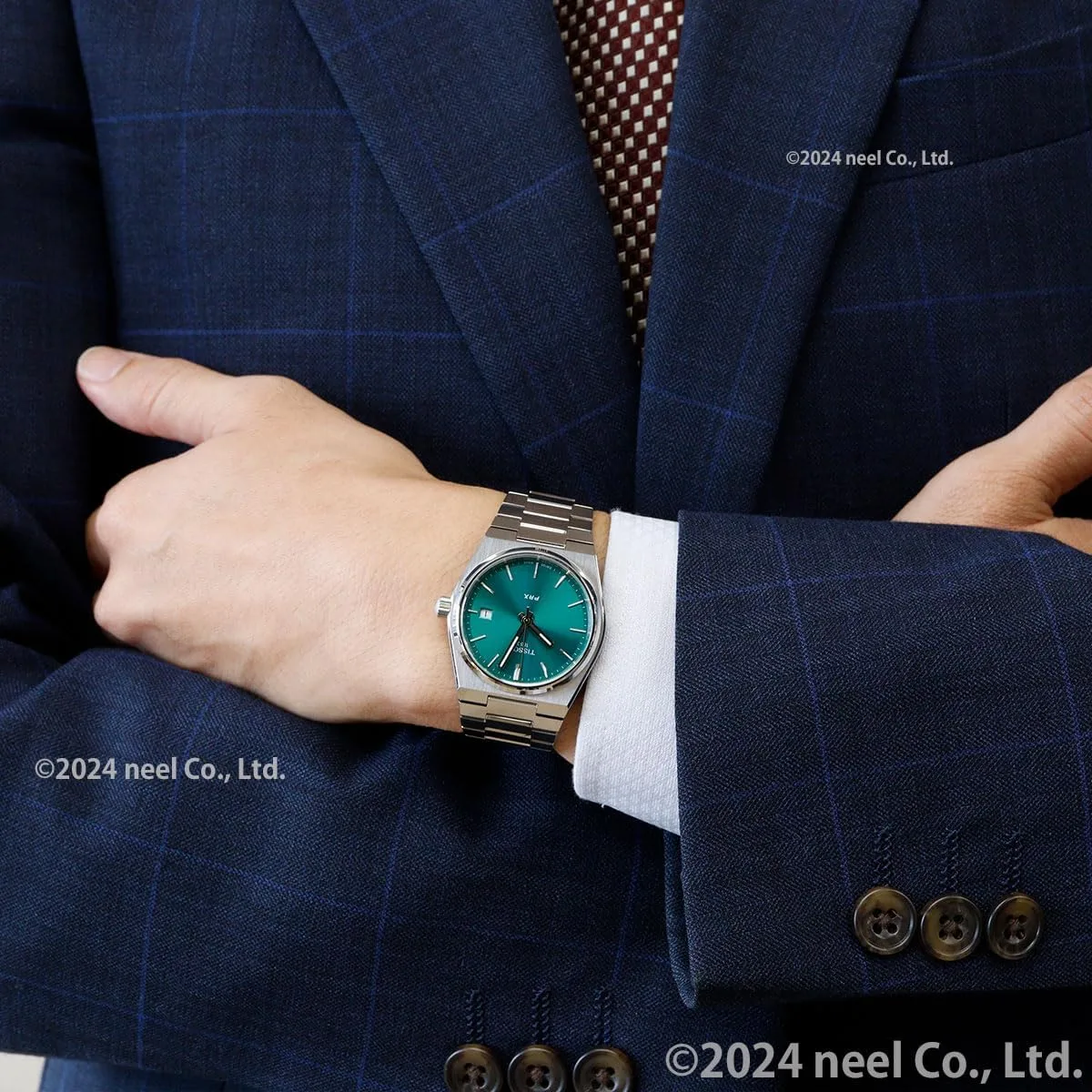 Tissot PRX, Swiss Quartz, 35mm, Green Dial, Watch