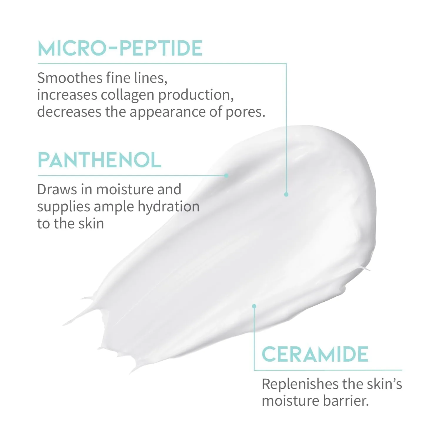 #OOTD Peptide Skin Barrier Face Moisturizer, Korean Skin Care, 1.69 fl oz