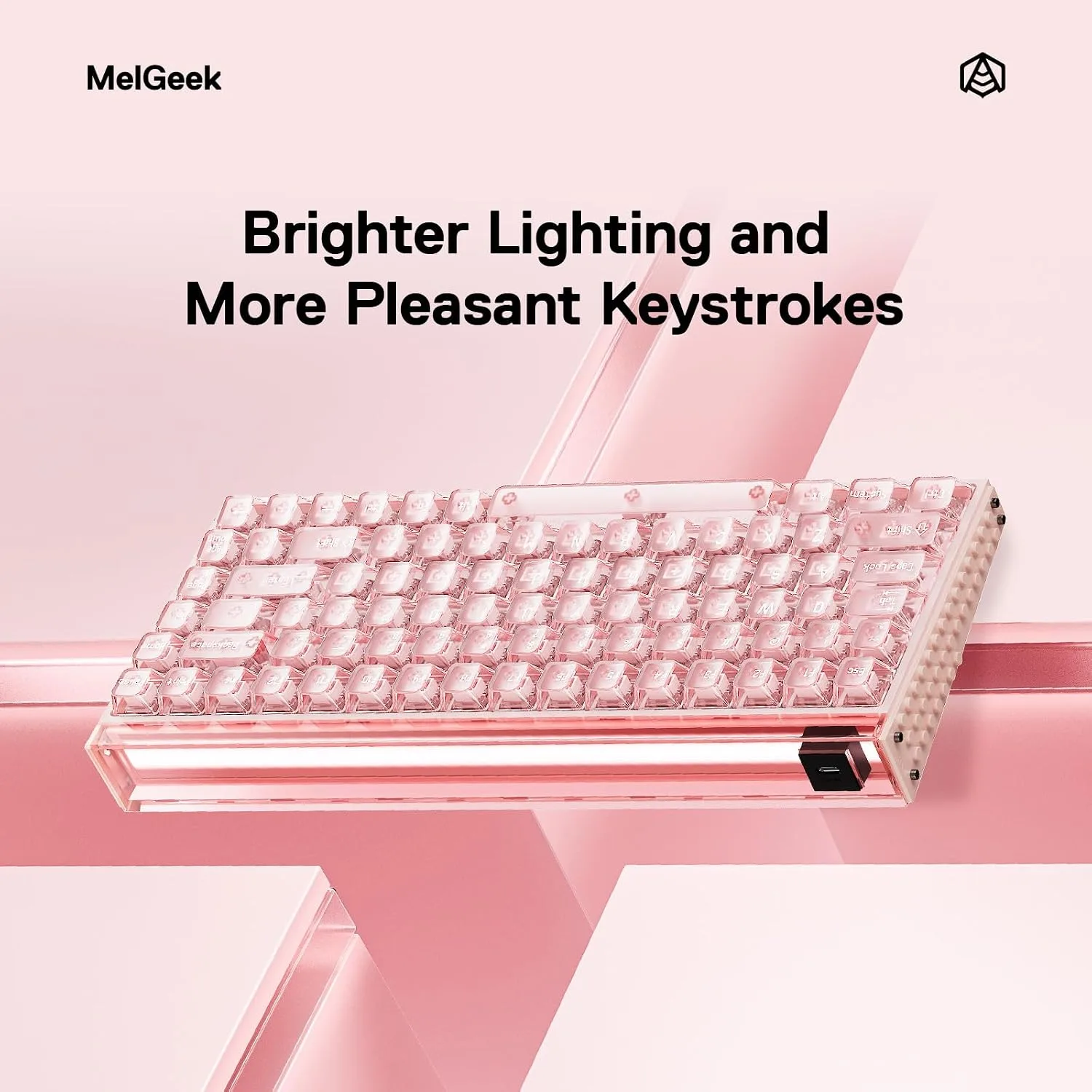 MelGeek MADE84 Ultra+ Wired Hall Effect Magnetic Gaming Keyboard