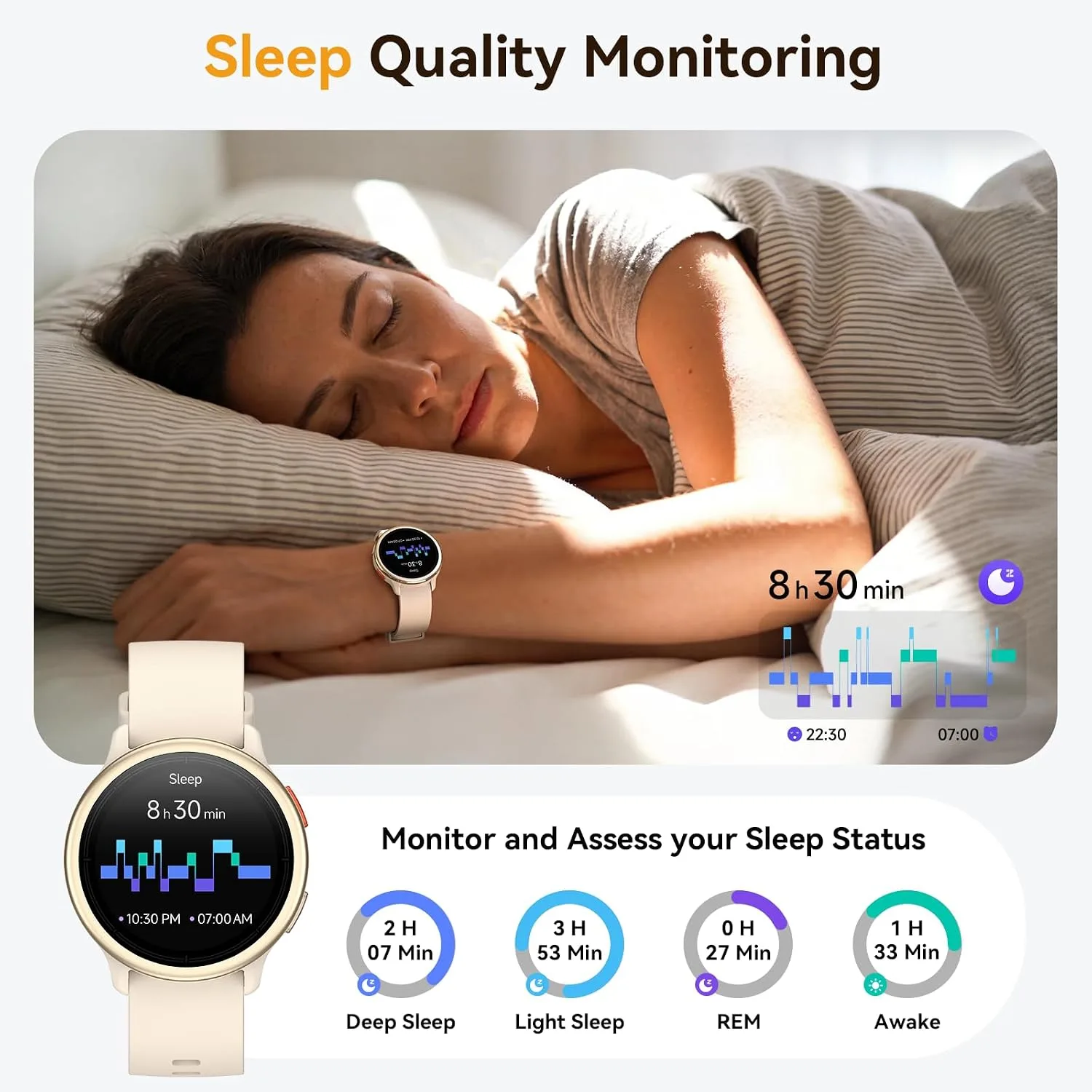aeac Smart Watch for Women, 1.27" HD Smartwatch (Answer/Make Calls)