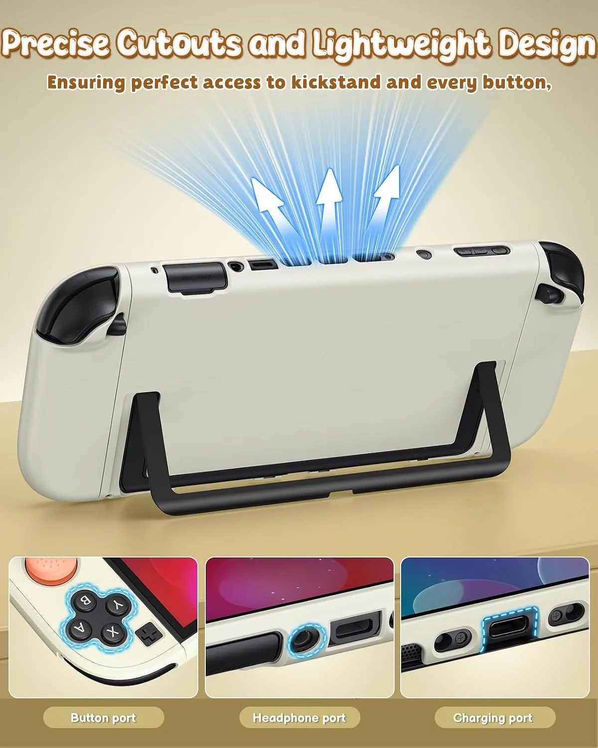 FYOUNG Switch 2 Cover Case, Dockable Hard Protective Shell for Nintendo 2
