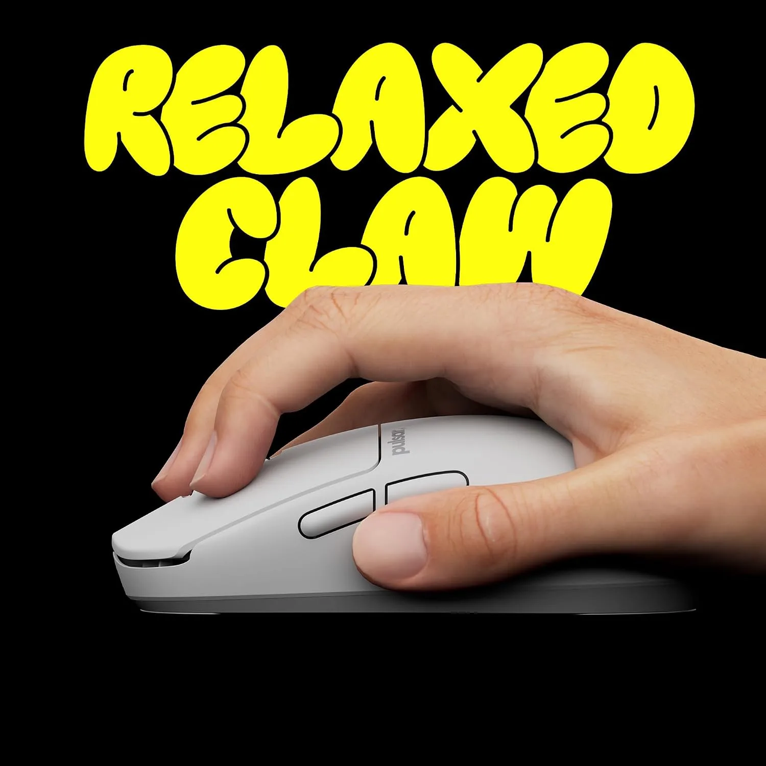 Pulsar Gaming Gears X2N Crazylight Gaming Mouse, Medium, Uyuni White