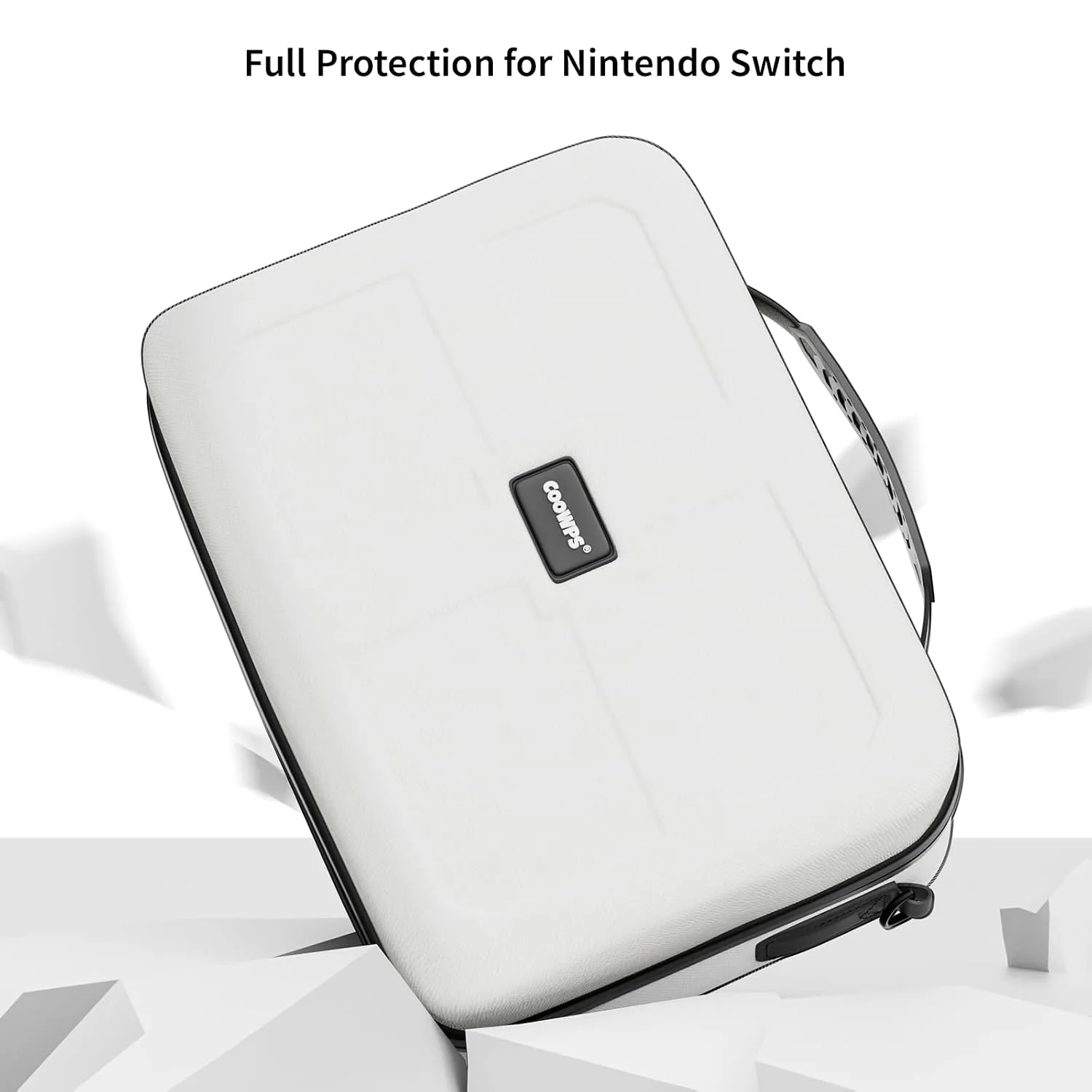 COOWPS Switch Case for Nintendo Switch & OLED Model, Travel Storage Case