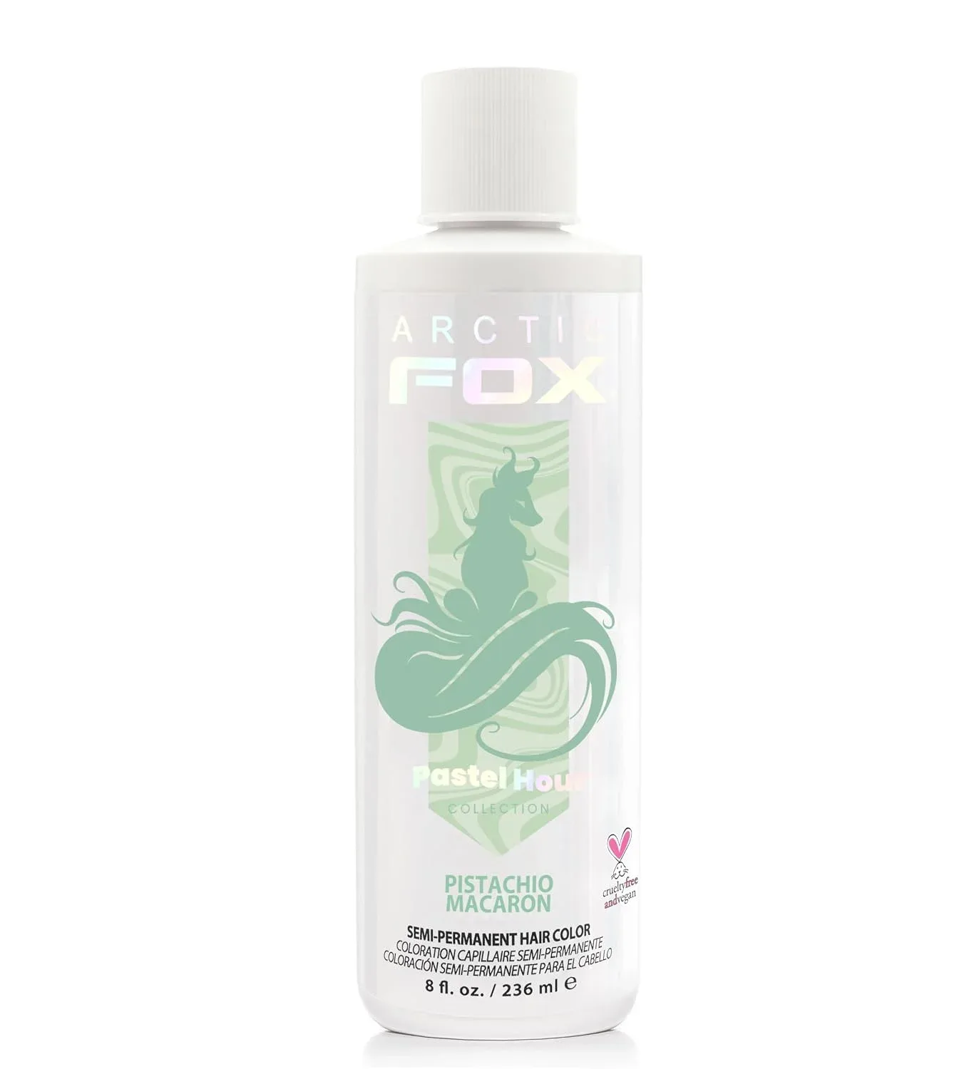 Tintura Semipermanente Arctic Fox Mint Pistachio Macaron Verde Pastel 8 oz