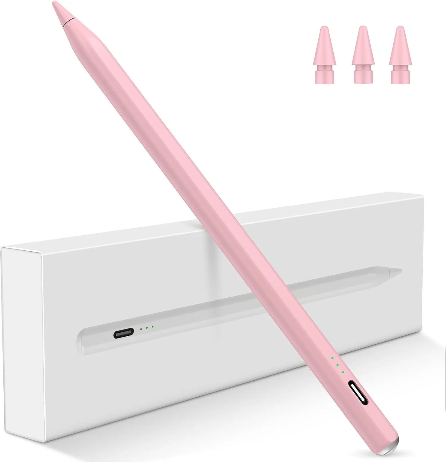 Lápiz Stylus Xiron para iPad 2018-2026 carga rápida 15 min rosa
