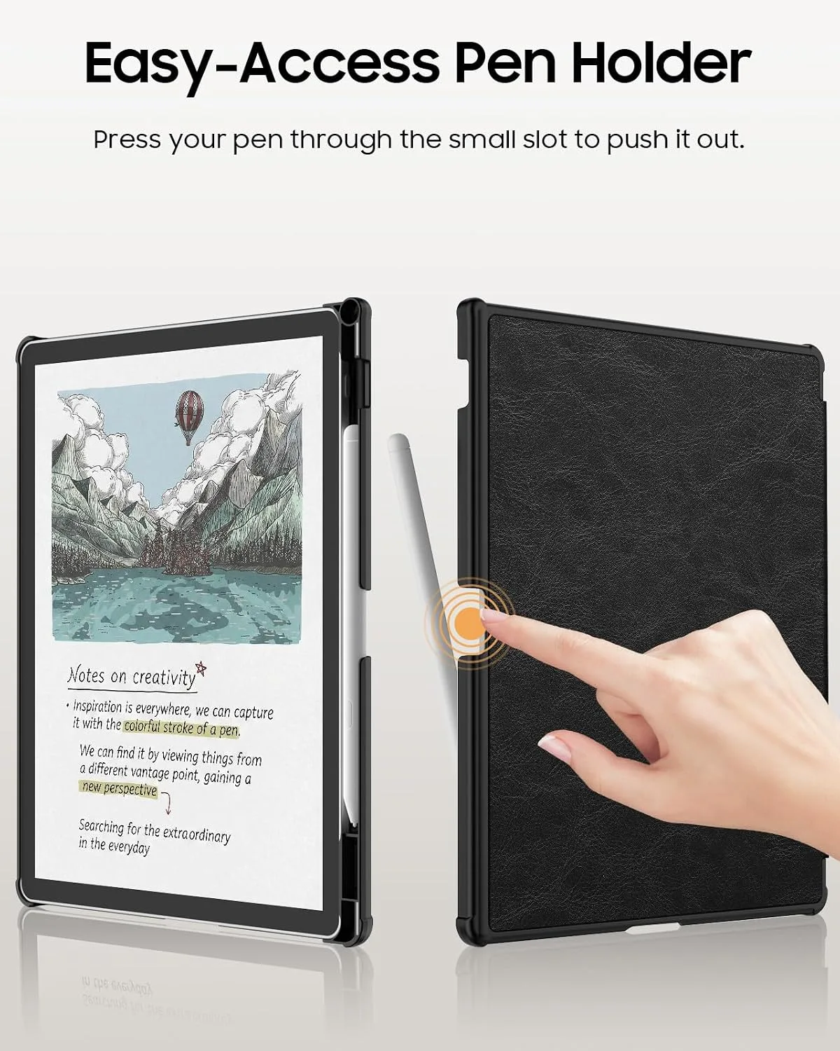 Fintie Slim Case for 11" Kindle Scribe 3rd Gen 2025 & Colorsoft, Dual Color