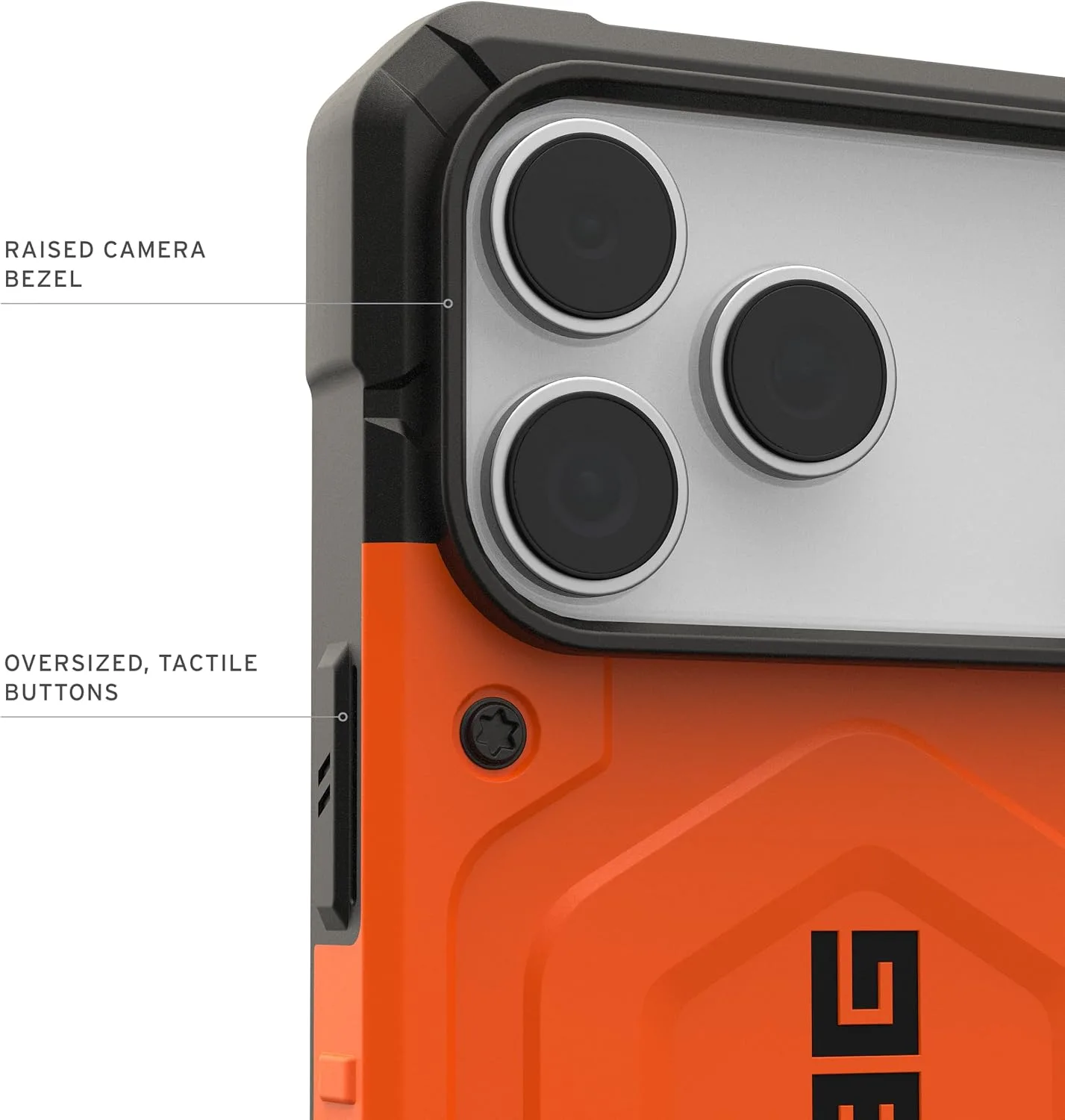 UAG Pathfinder for iPhone 18 Pro Max Case/iPhone 17 Pro Max Case, Orange