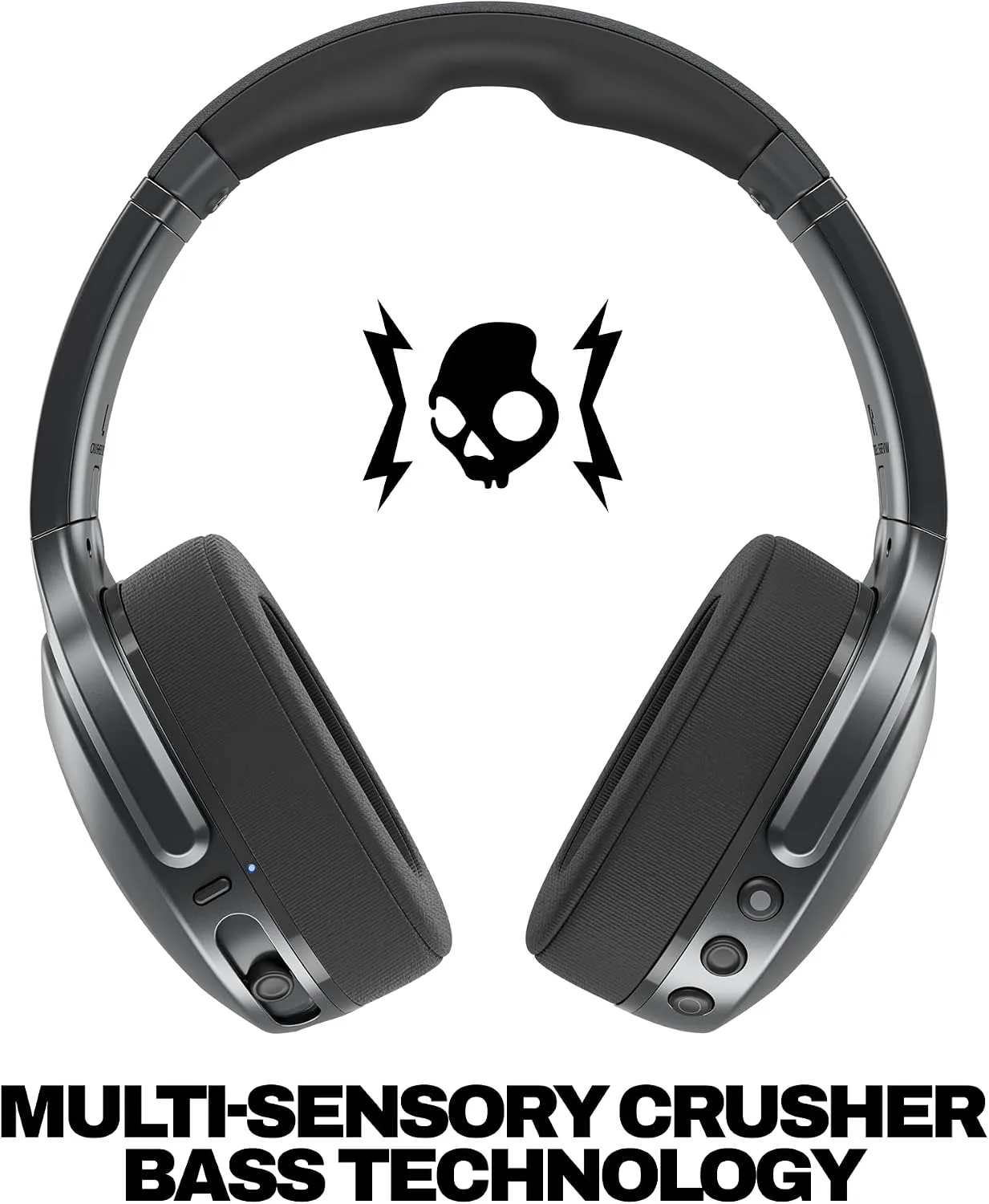 Skullcandy Crusher 540 Active Wireless Sensory Bass Headphones - True Black