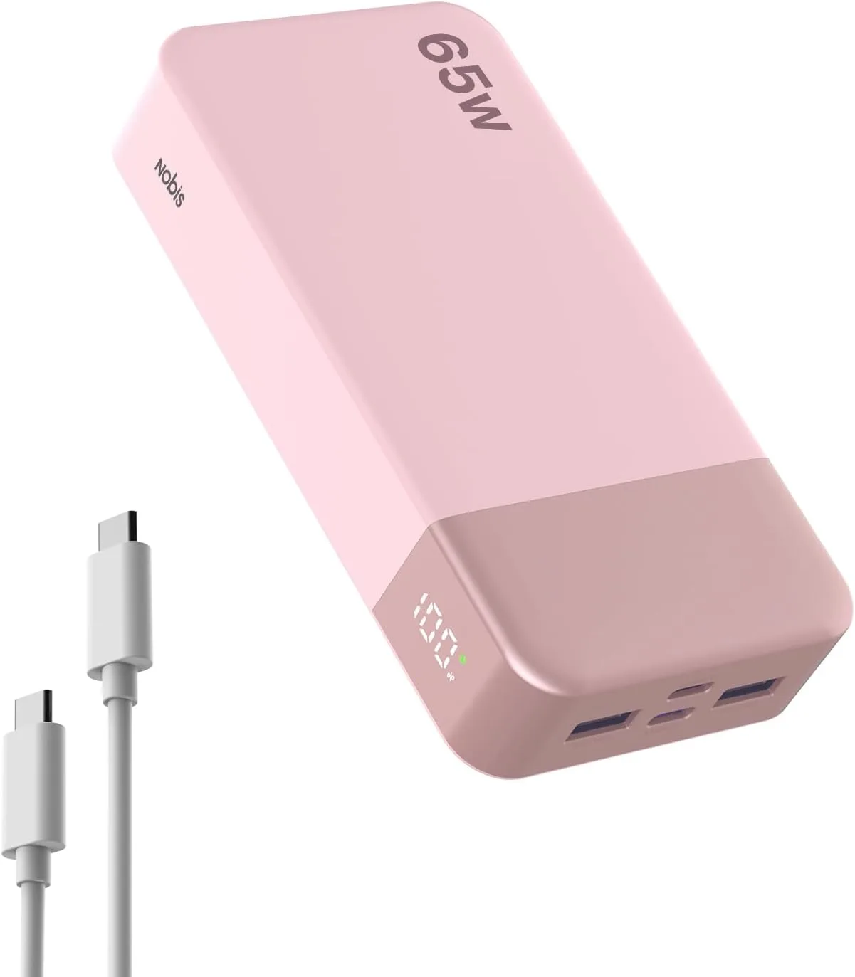 NOBIS Portable Charger 20000mAh 65W Power Bank Fast Charging