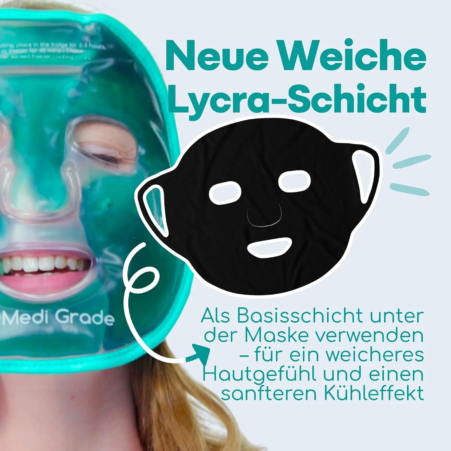 Medi Grade Cooling Face Mask Set Duo