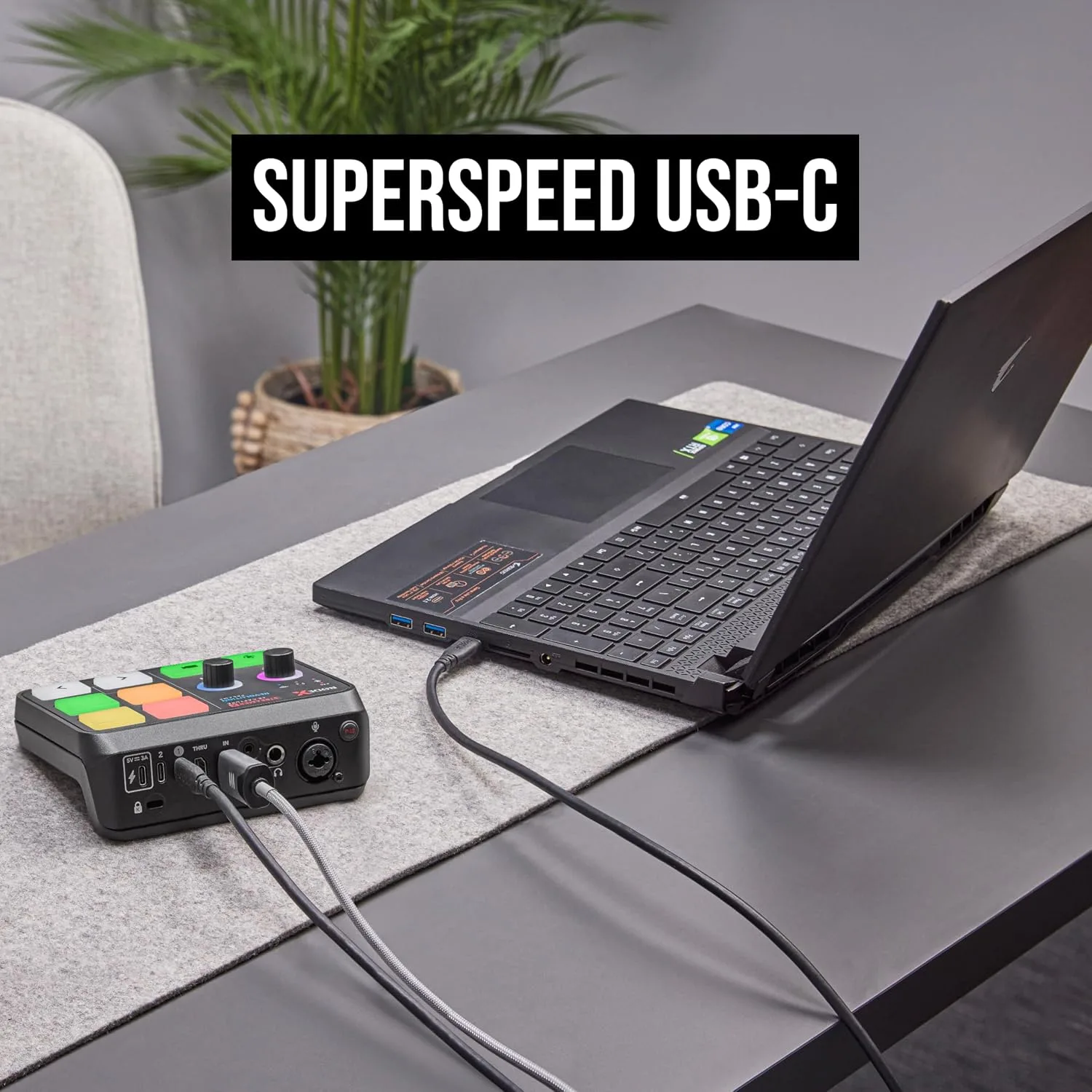 RØDE SC27 SuperSpeed USB-C to USB-C Cable, 5Gbps, 60W (2m, Black)