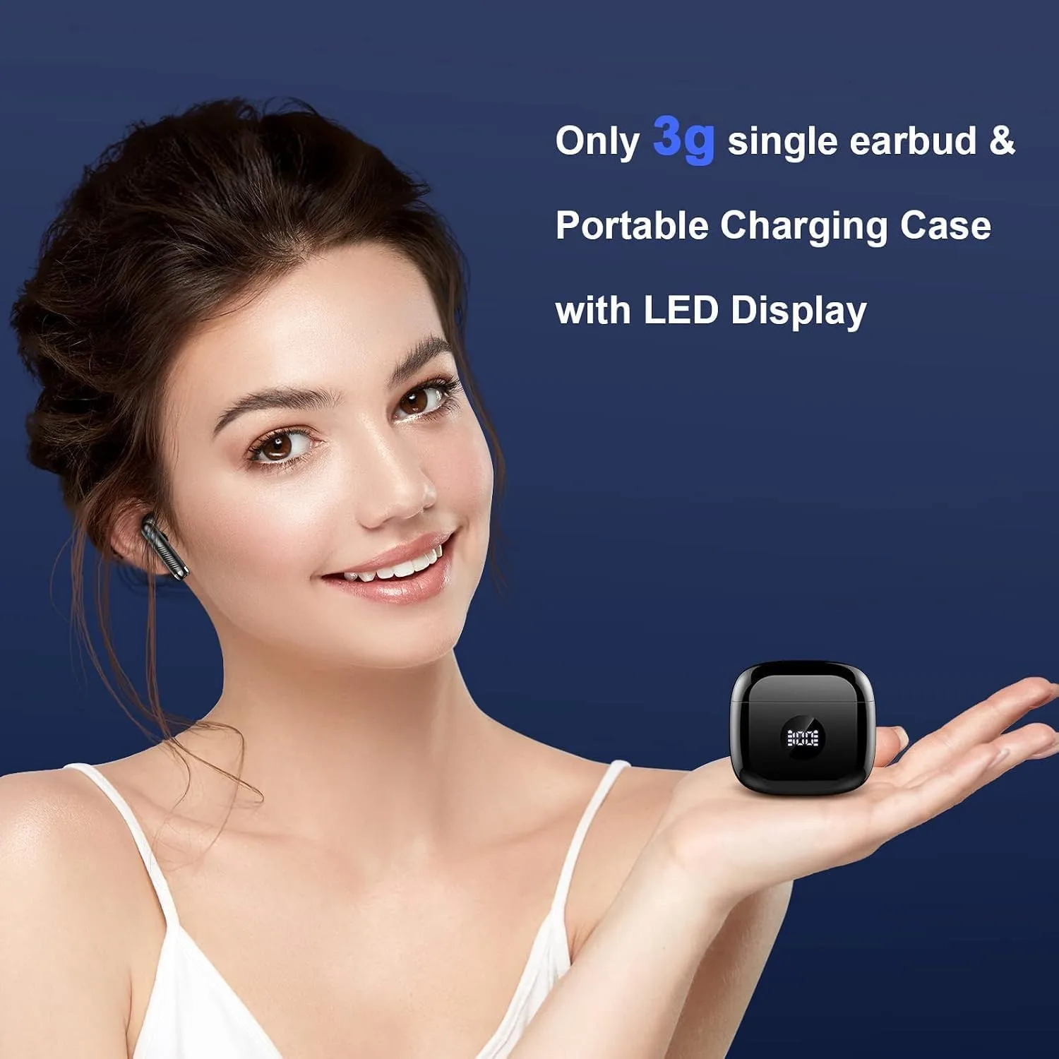 Wireless Earbuds, Bluetooth 5.4 Ear Buds, 32 EQs via App, 6D Bass Stereo