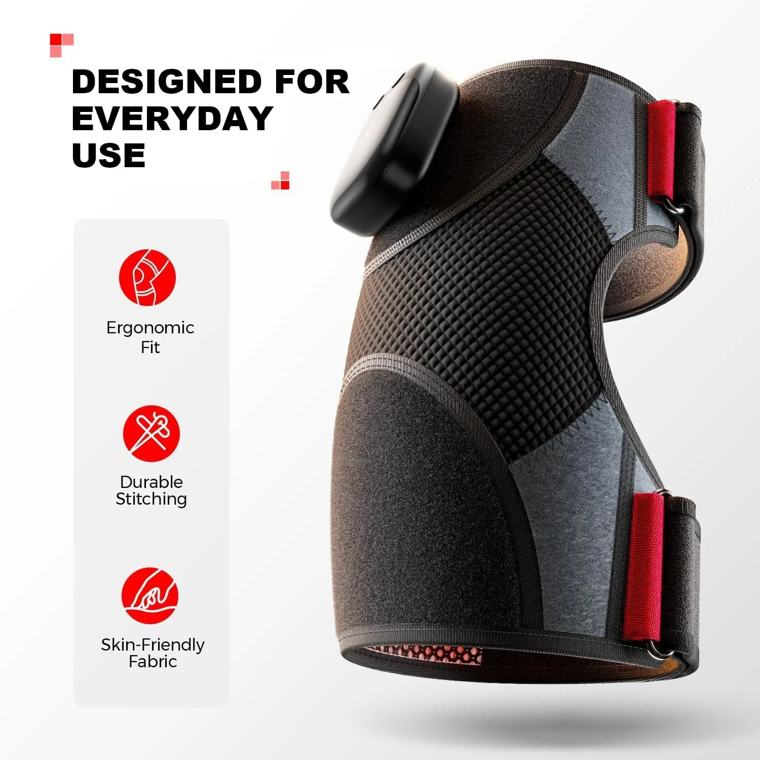 LTW Knee Massager with Heat, Red Light & Vibration