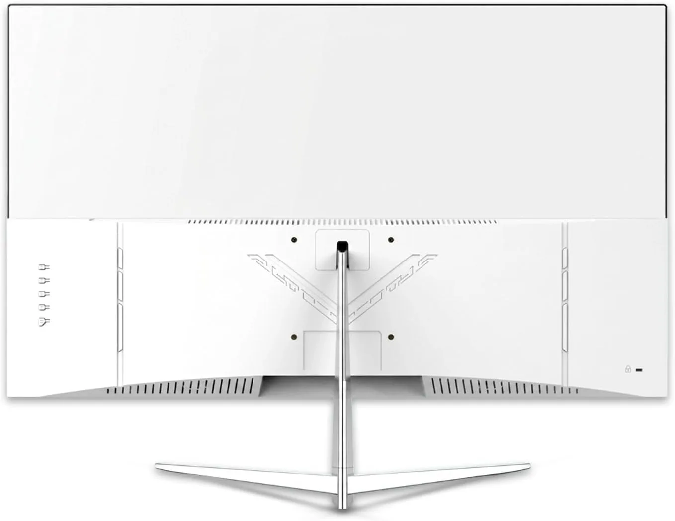 ZZA 27 Inch Curved Gaming Monitor 300Hz White Computer Monitor FHD 1080p