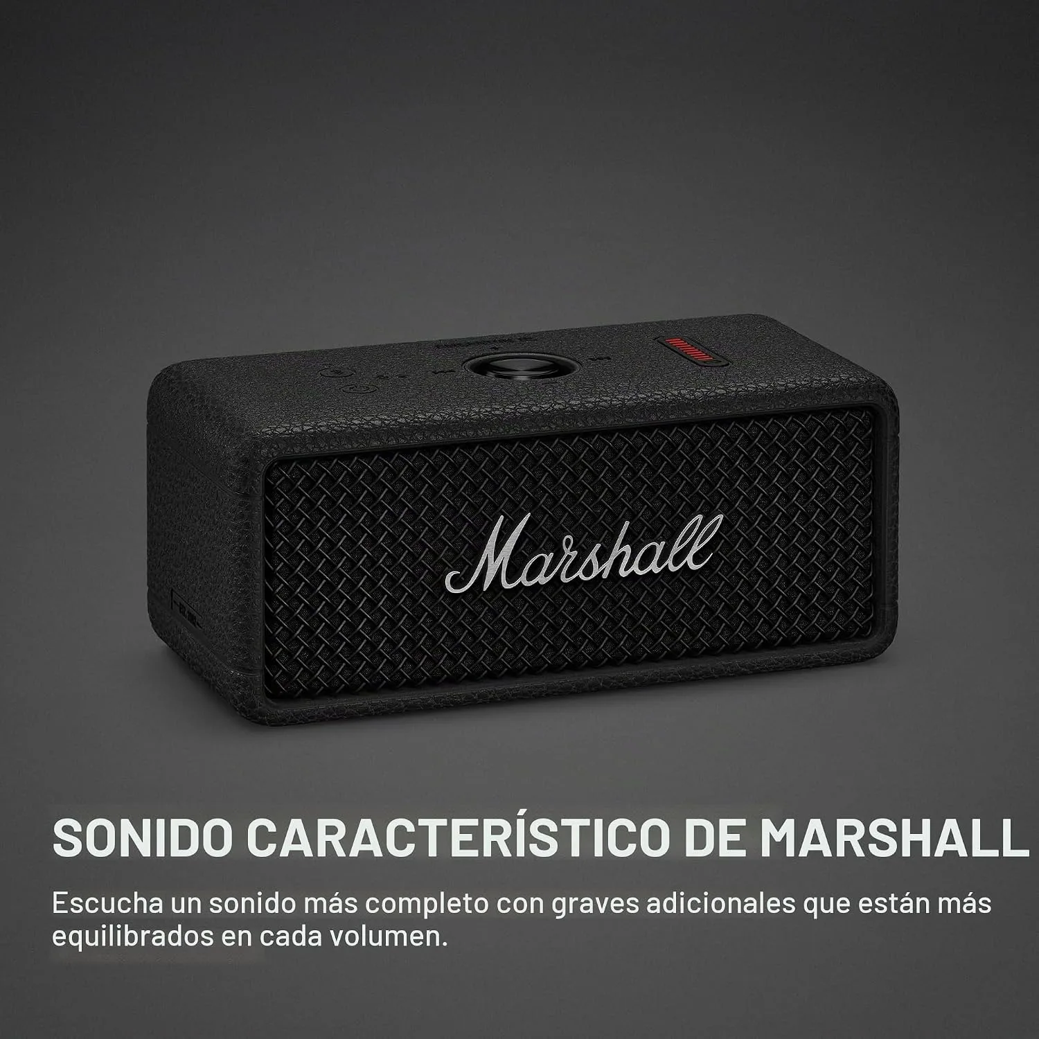 Marshall Emberton III Portable Bluetooth Waterproof Speaker - Black/Silver