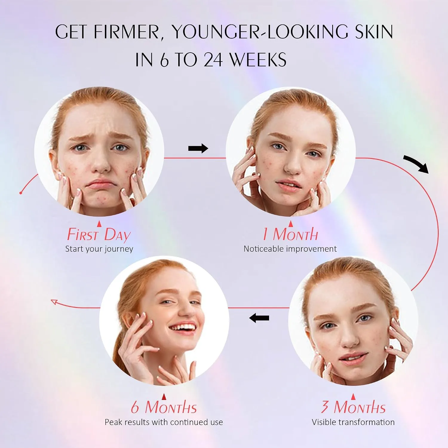 Red Light Mask for Face, Silicone Soft LED Face Mask with Remote, 660nm & 850nm Red Light Mask with Timing Function, Reduced Wrinkles, Anti-Aging, at Home (Grey)