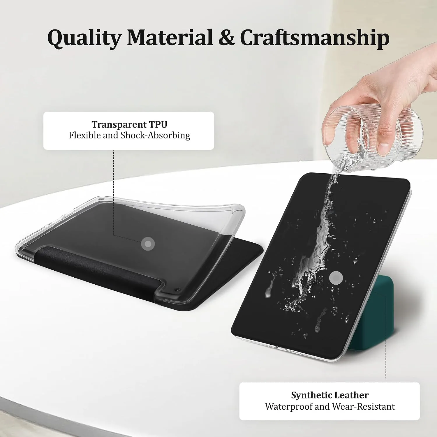 Clear Case for 7'' Kindle Paperwhite 12th Gen 2024 & Colorsoft