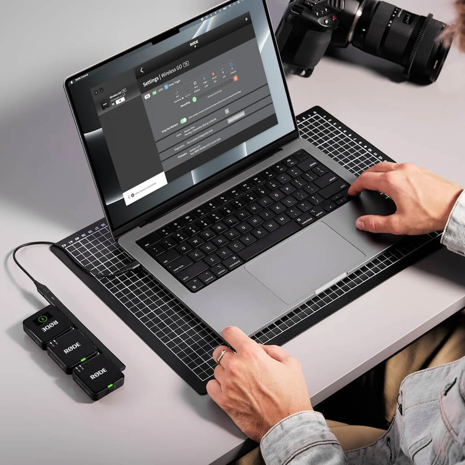 RØDE Wireless GO (Gen 3) (2 TX + 1 RX + Charging Case), 32-Bit Float