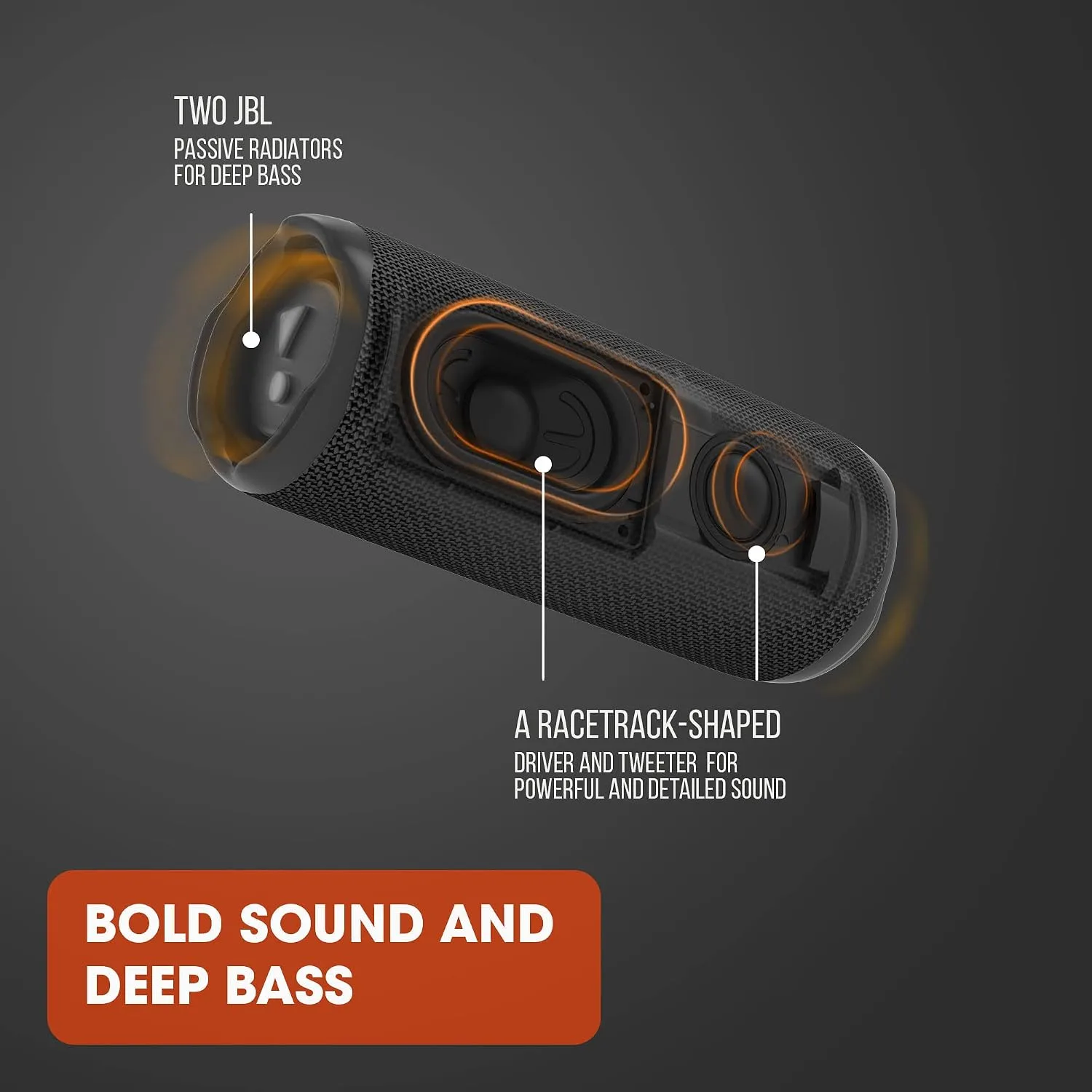 JBL Flip 6 - Portable Waterproof Speaker - Black
