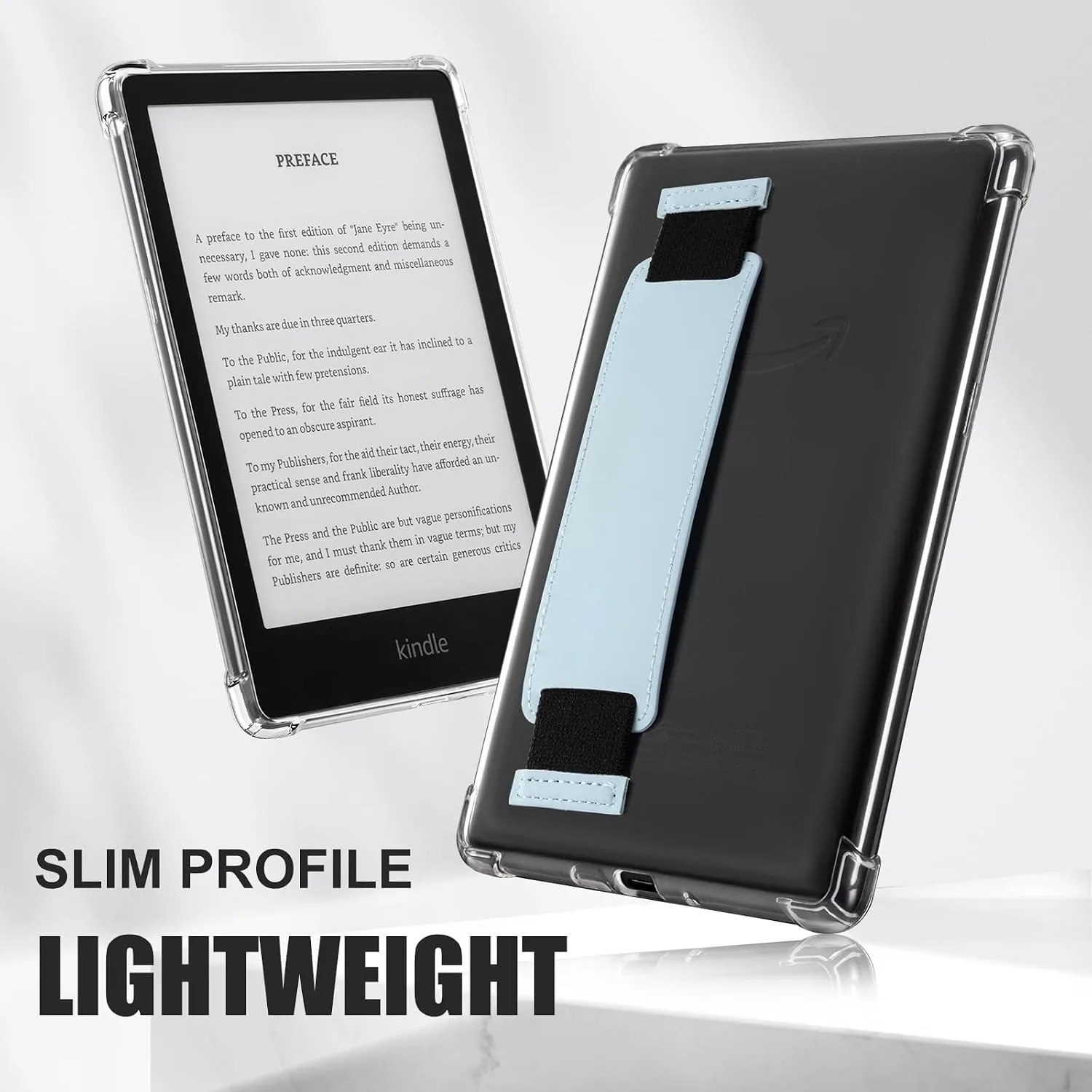 iDLEHANDS Clear Case for 6" Kindle 2024 and 2022 (11 Generation) - Ultra-Slim Soft TPU Transparent Cover, Lightweight & Durable Protection