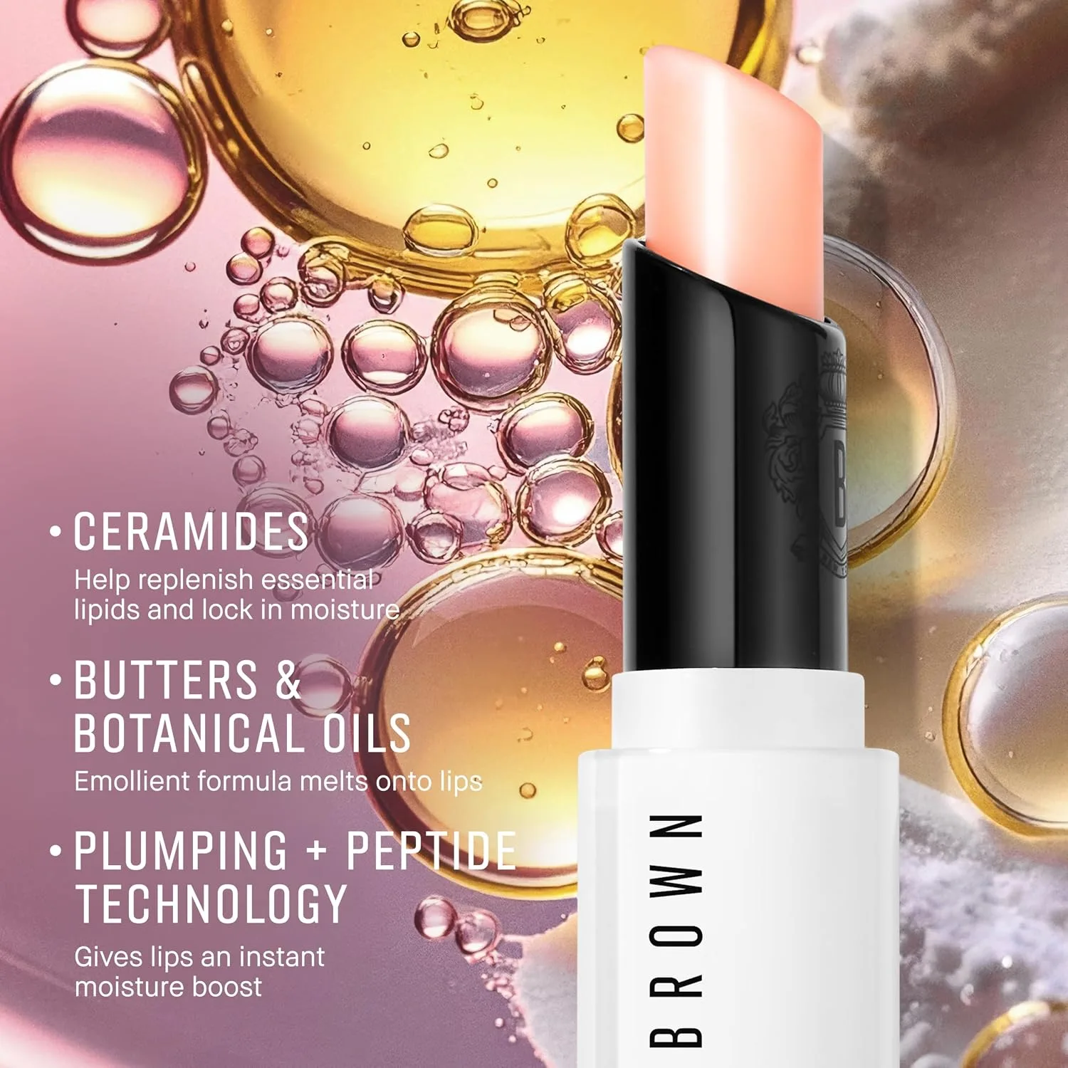 Bobbi Brown Limited-Edition Bare Pink Duo Holiday Cracker | Includes Extra Lip Tinted Balm & Extra Blushing Lip Oil In Bare Pink