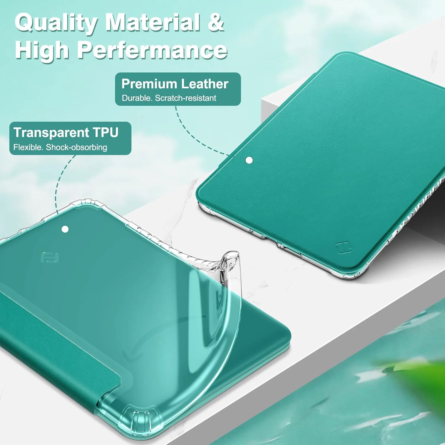 Fintie Clear Case for 7" Kindle Paperwhite 12th Gen 2024 & Kindle Colorsoft