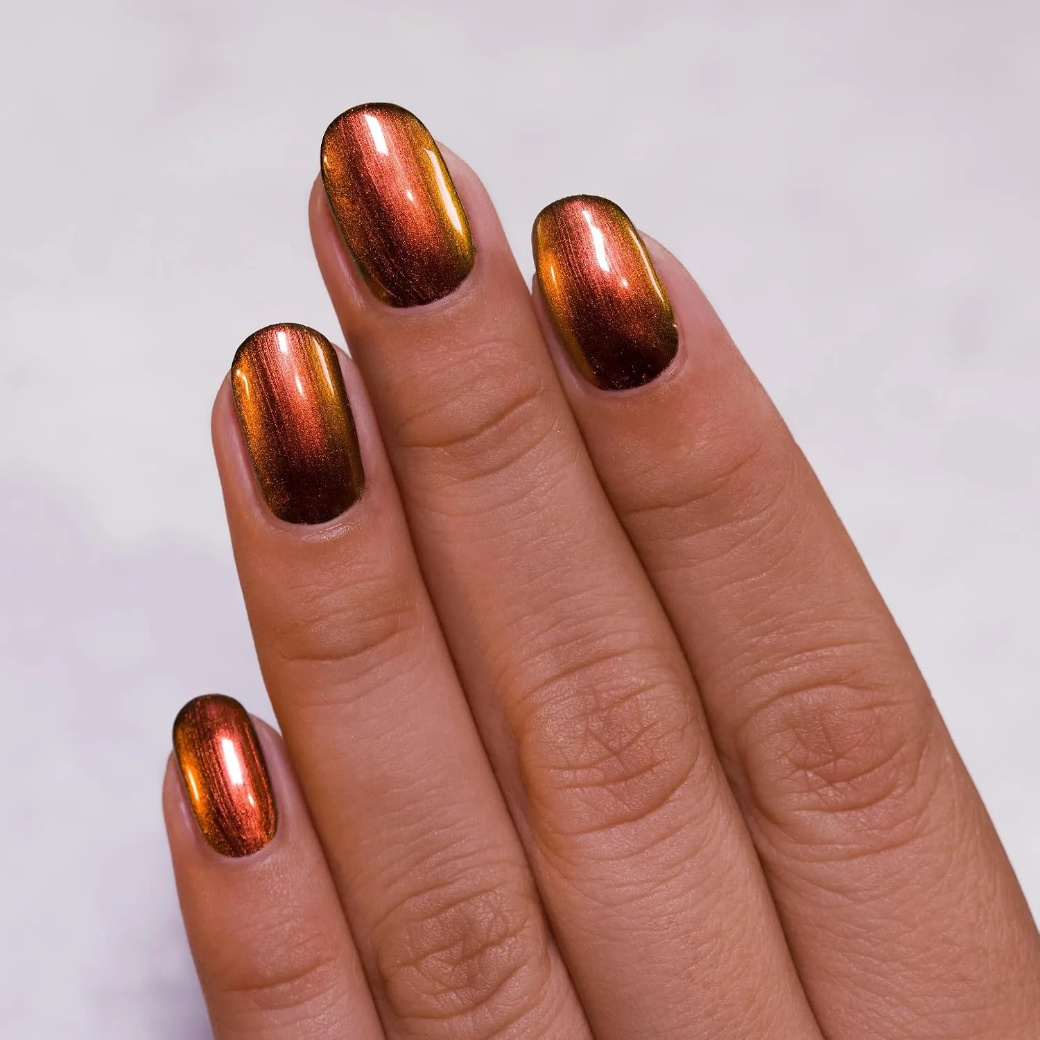 ILNP Abundance - Red, Orange, Bronze, Gold Ultra Chrome Color Shifting Nail Polish