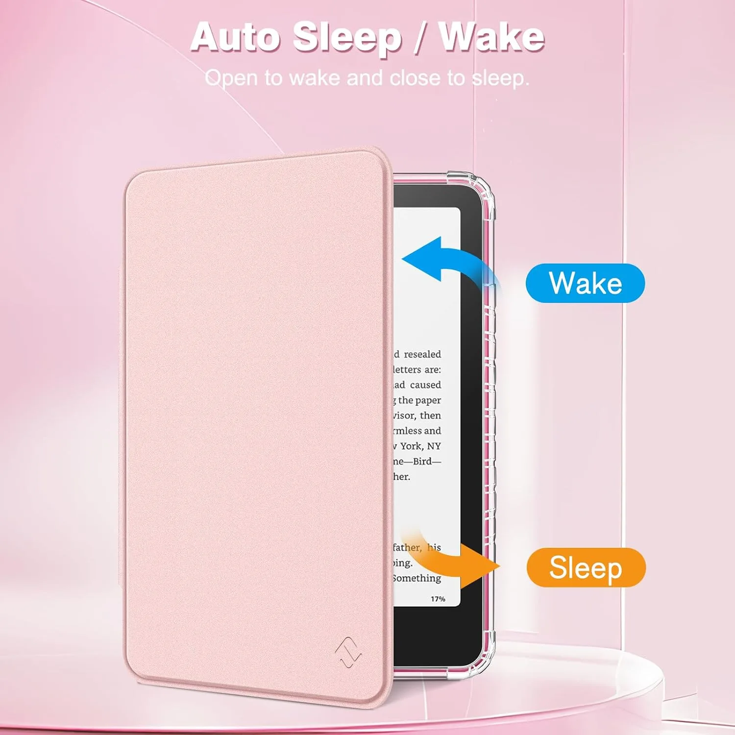 Fintie Clear Case for 7" Kindle Paperwhite 12th Gen 2024 & Kindle Colorsoft