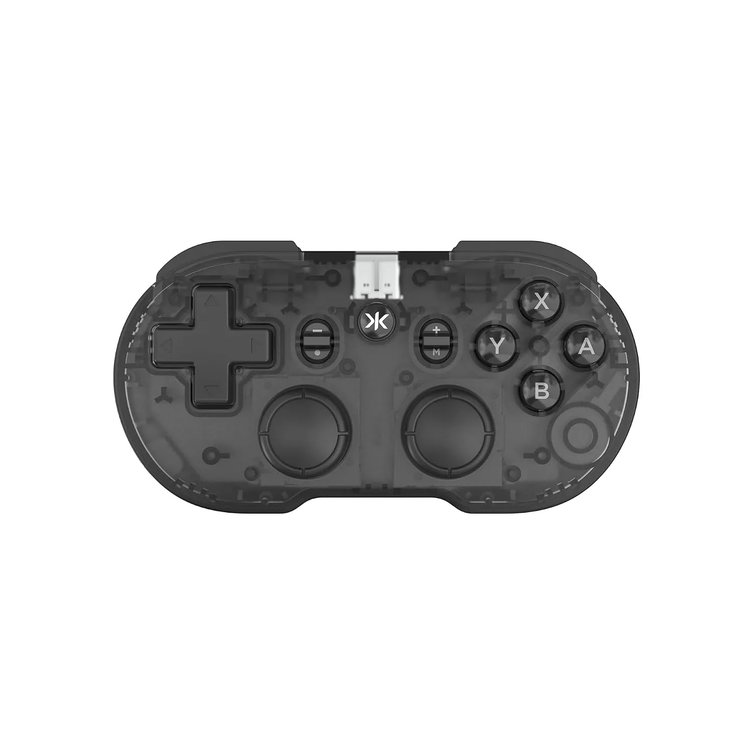 CRKD ATOM+ Wireless Mini Controller - Compatible with Nintendo Switch 2, Switch OLED, iOS, Android, PC & Smart TV - Smoke Black Edition
