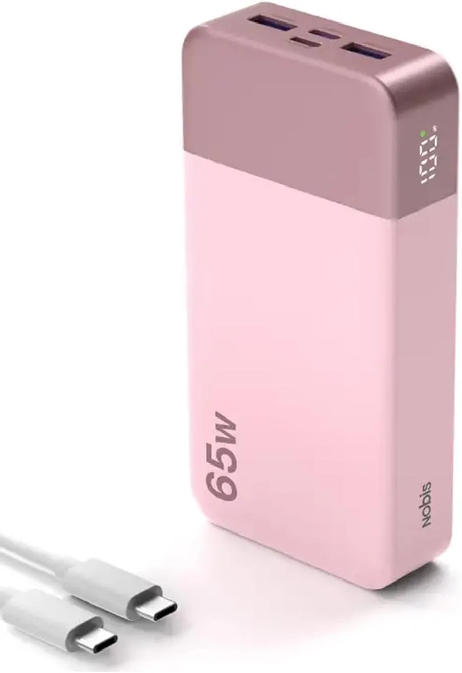 NOBIS 65W 20000mAh Portable Charger Power Bank Fast Charging
