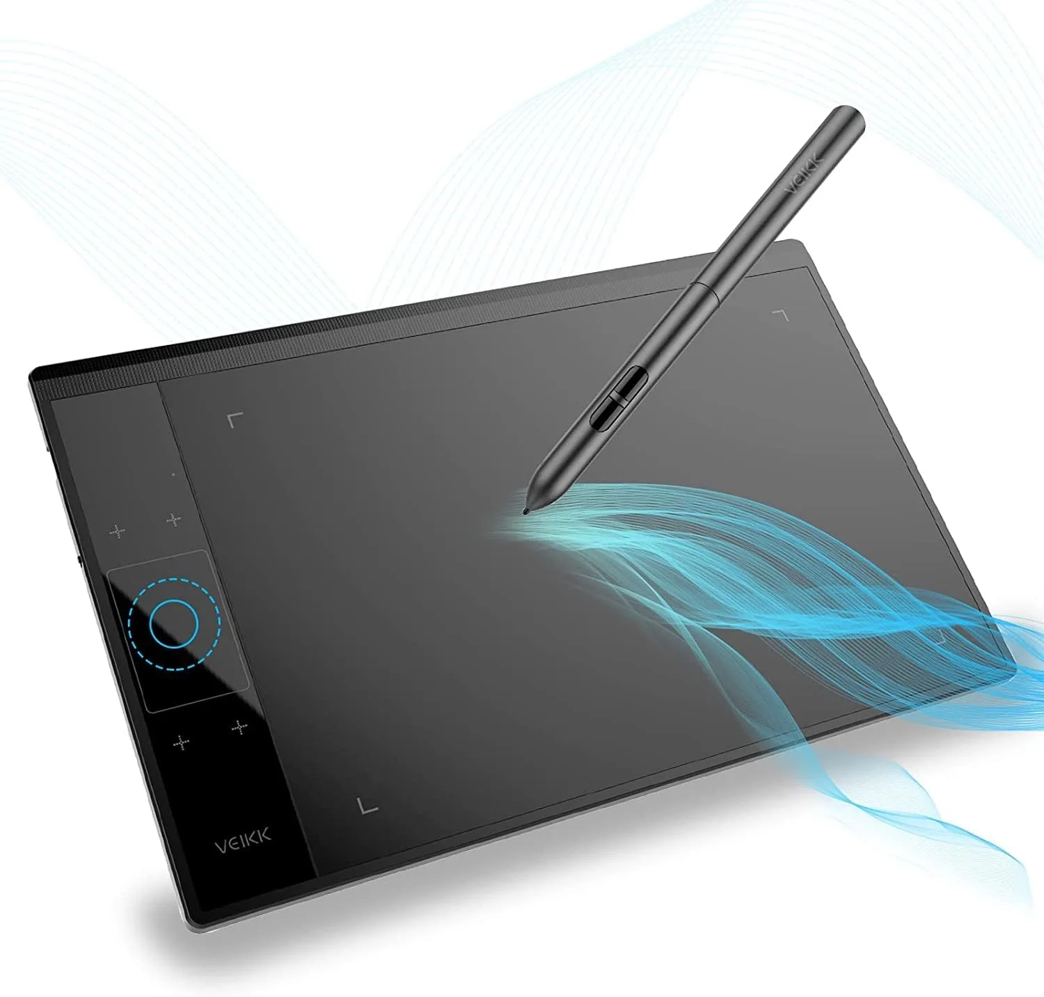 VEIKK A30 Graphic Drawing Pad Pen Tablet with 4 Touch Keys 1 Touch Panel