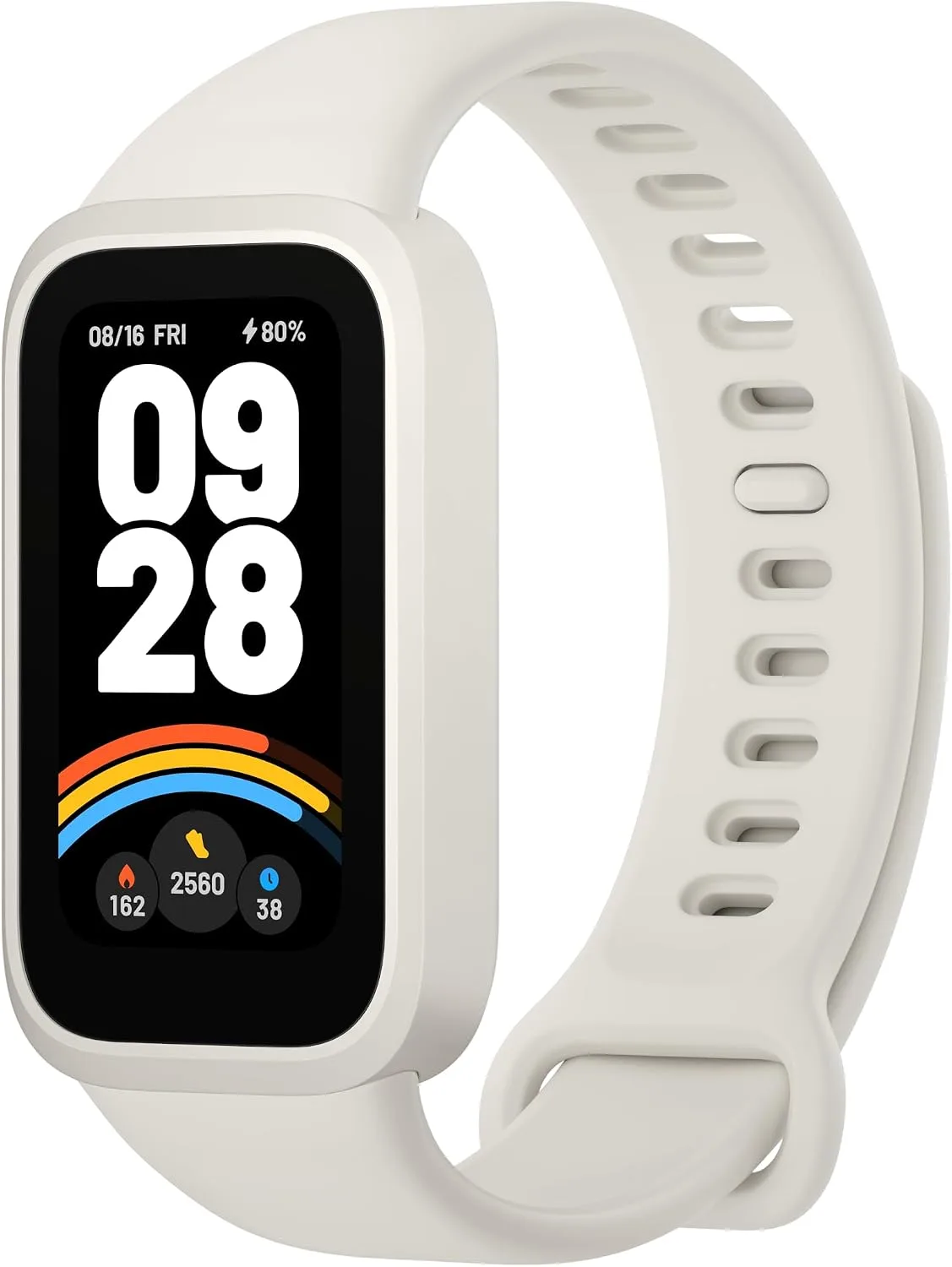 XIAOMI Smart Band 9 Active Global Version 1.47'' Display 18-Day Battery Life Modes All-Day Health and Fitness Monitoring 5ATM White