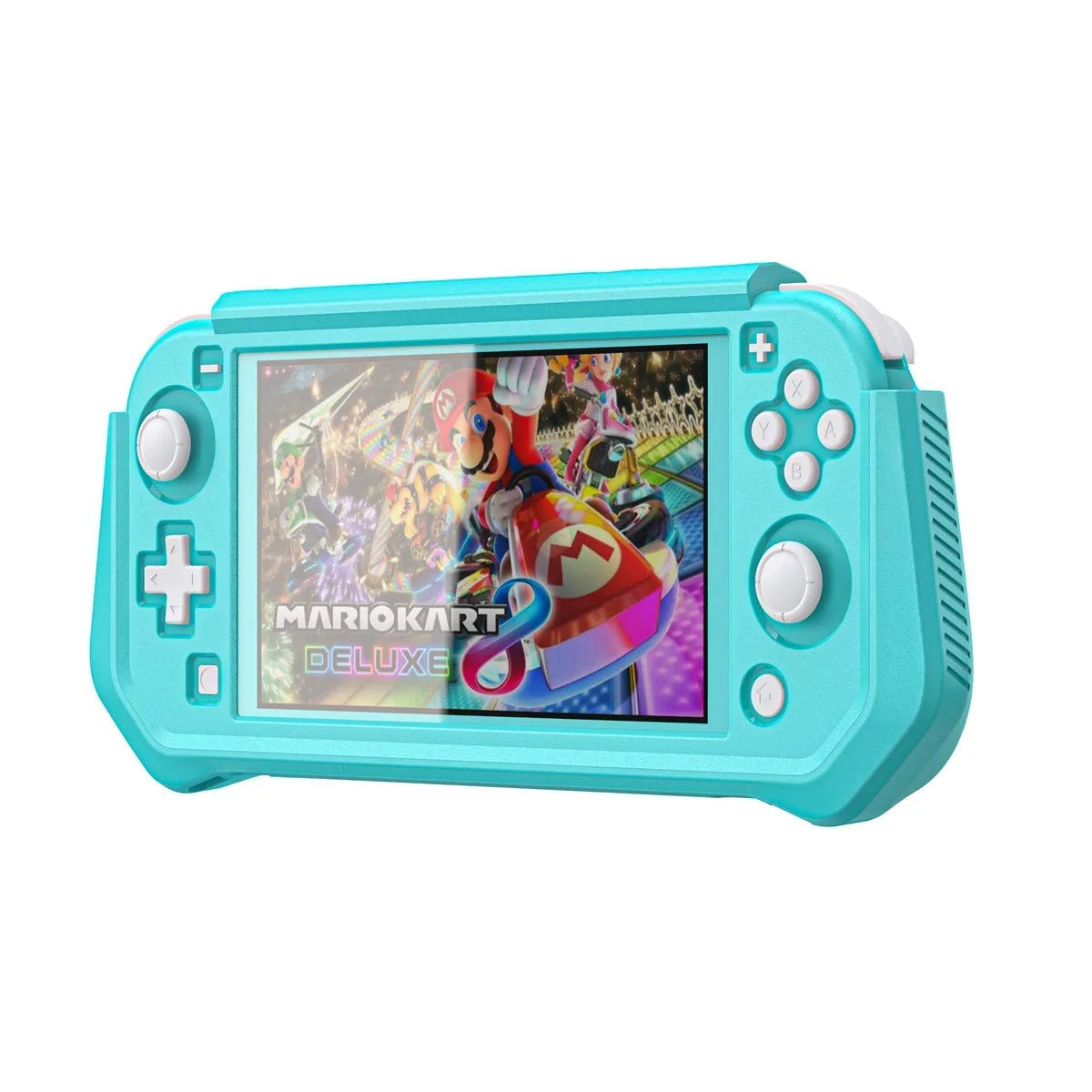 iNOTOGG Turquoise Anti-Scratch Protective Case for Nintendo Switch Lite, Ergonomic Design with Precise Cutouts