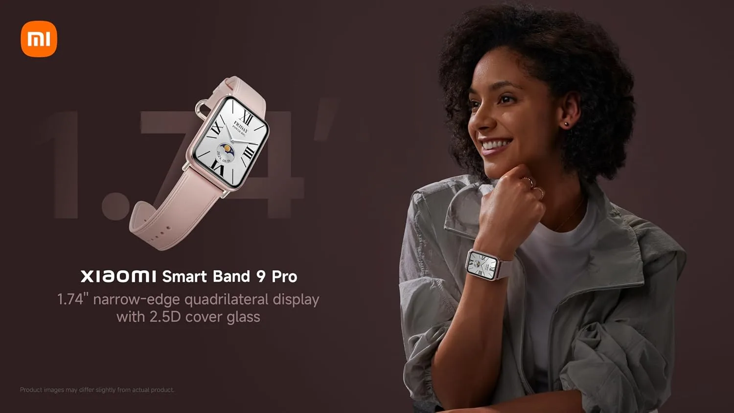 XIAOMI Smart Band 9 Pro Smartband Global Version 1.74" Display Blood Oxygen GPS Health Monitoring Fitness Tracker 150+ Sports Mode (Obsidian Black)