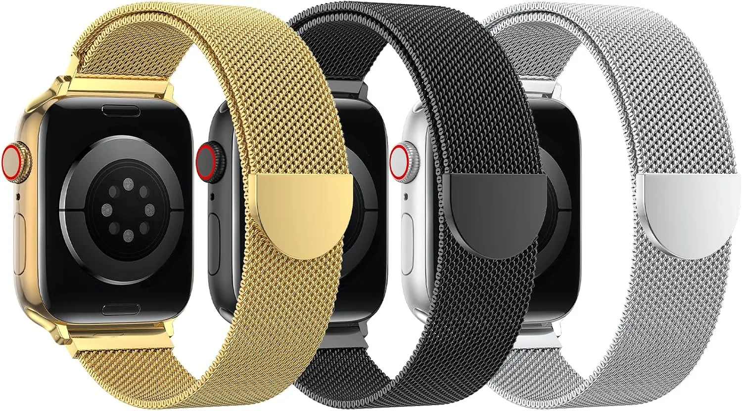 Correas para Apple Watch Belongme 3 unidades Mesh Loop