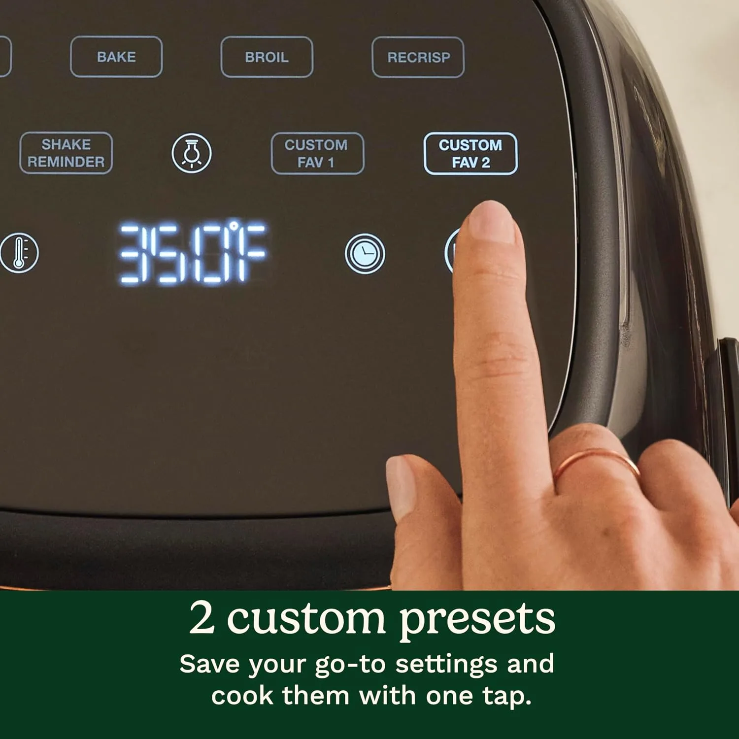 Cuisinart Air Fryer, Glass Basket & ClearView Window, 5 Functions, 4 Qt