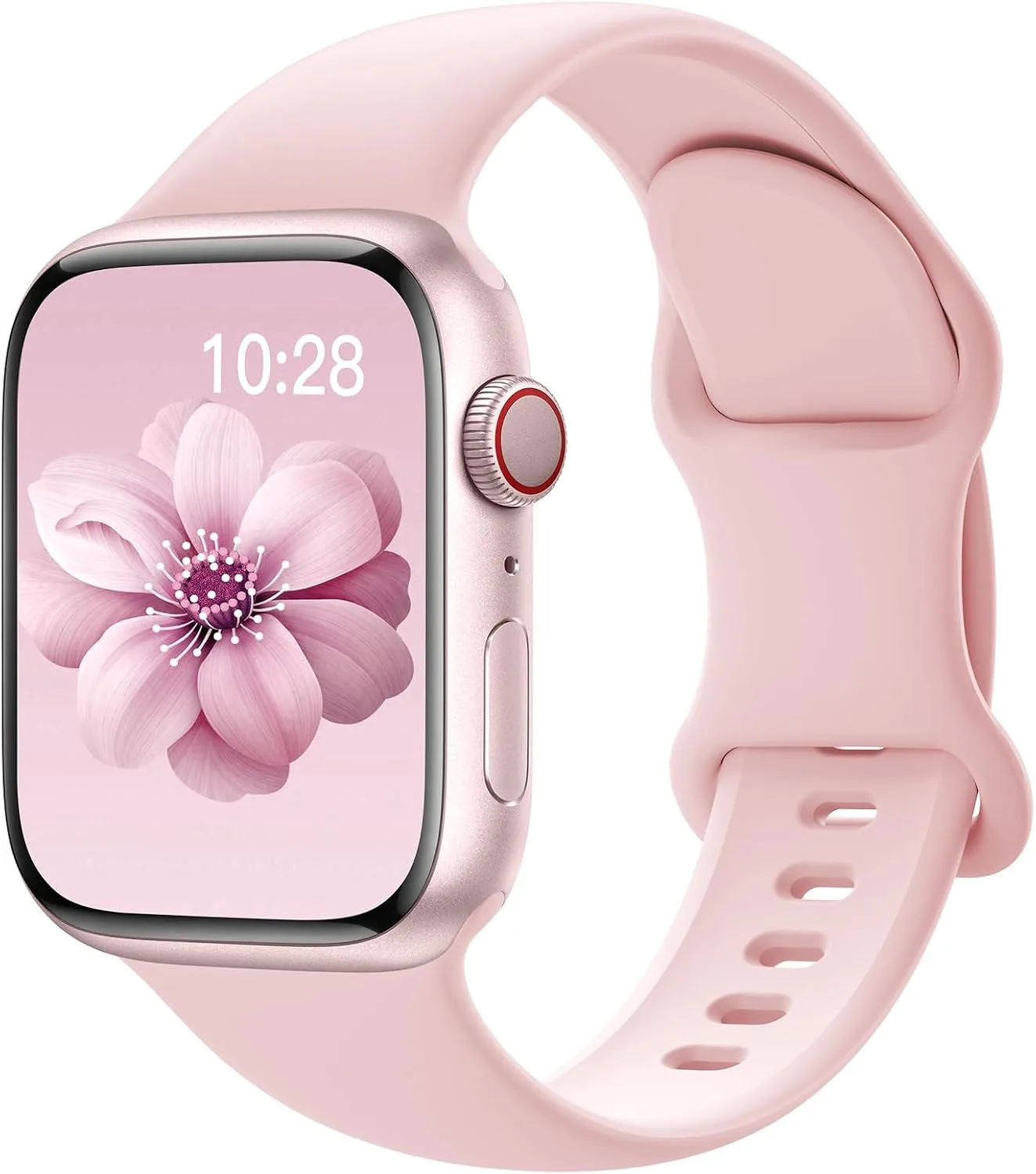 Correa de silicona Sport compatible con Apple Watch Supernana