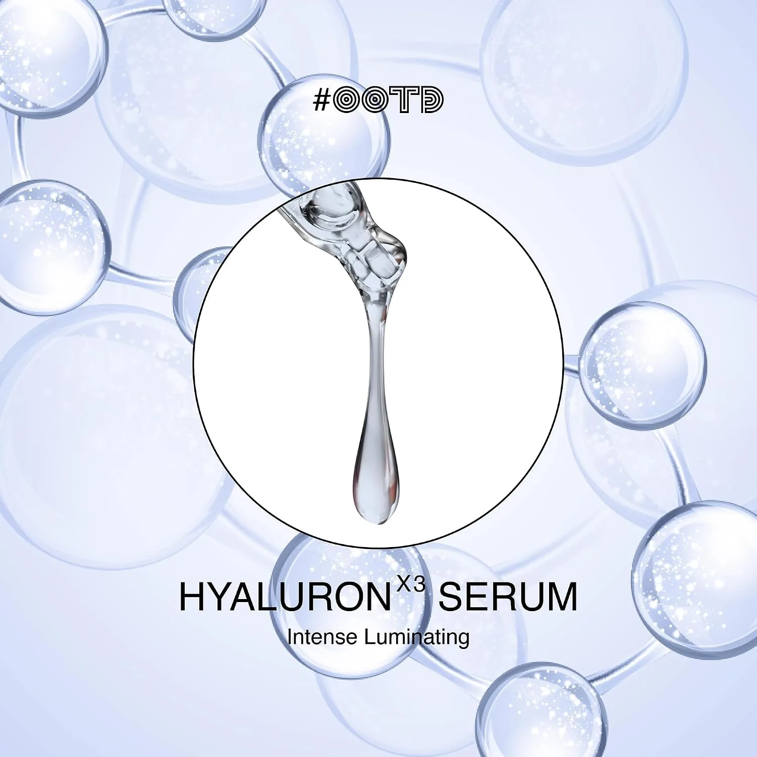 #OOTD Hyaluronic Acid Face Mask, Korean Vegan Hydrating Sheet Mask, 10 Pack