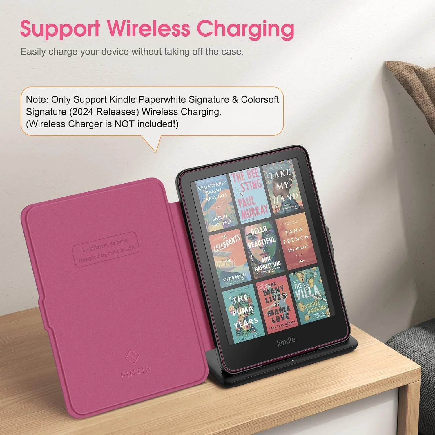 Fintie Slim Case for 7" Kindle Paperwhite 12th Gen 2024 & Kindle Colorsoft