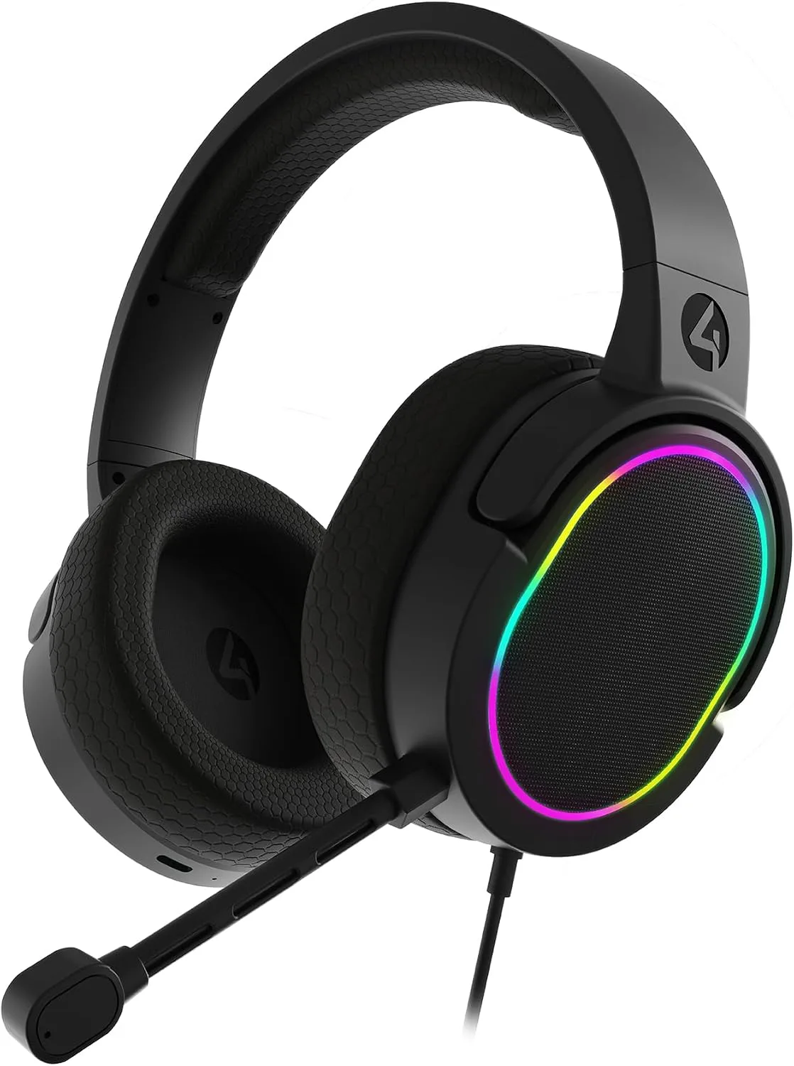 4Gamers Panther LED Gaming Headset, Multi-Format Compatible