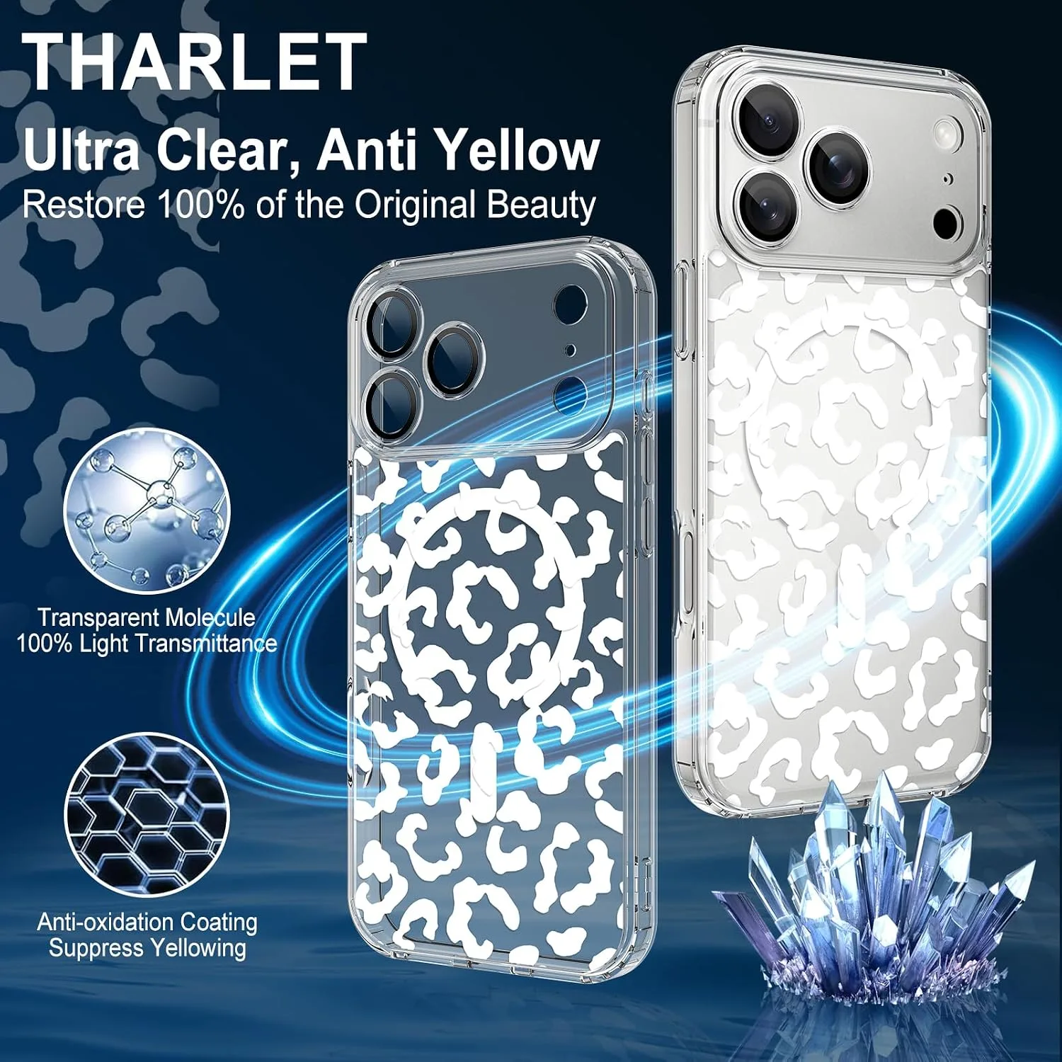 tharlet Magnetic for iPhone 17 Pro Case, Compatible with MagSafe