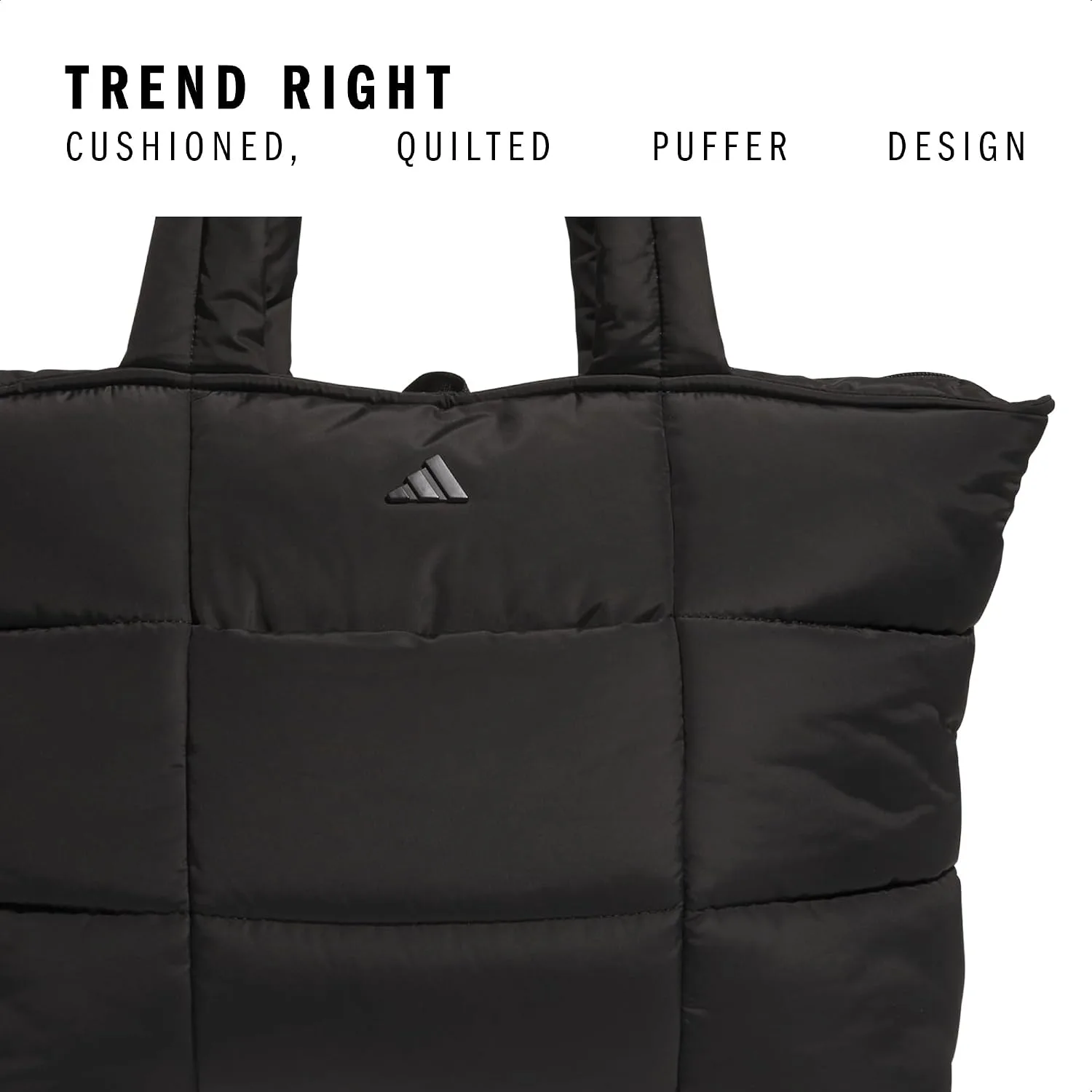 adidas Quilted Puffer Tote Bag