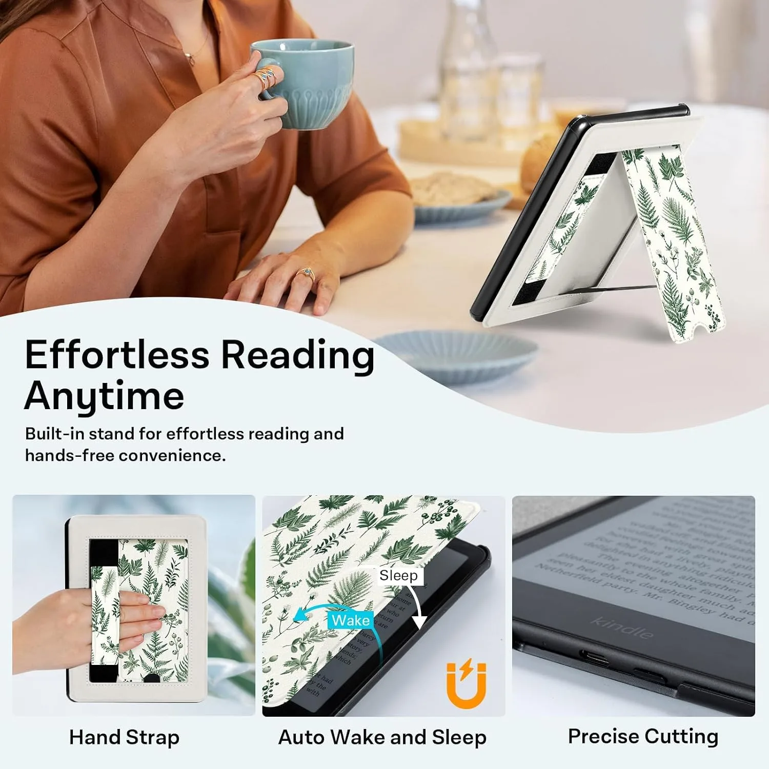 CoBak Case for 7" Kindle Paperwhite 12th Gen 2024 and Kindle Colorsoft