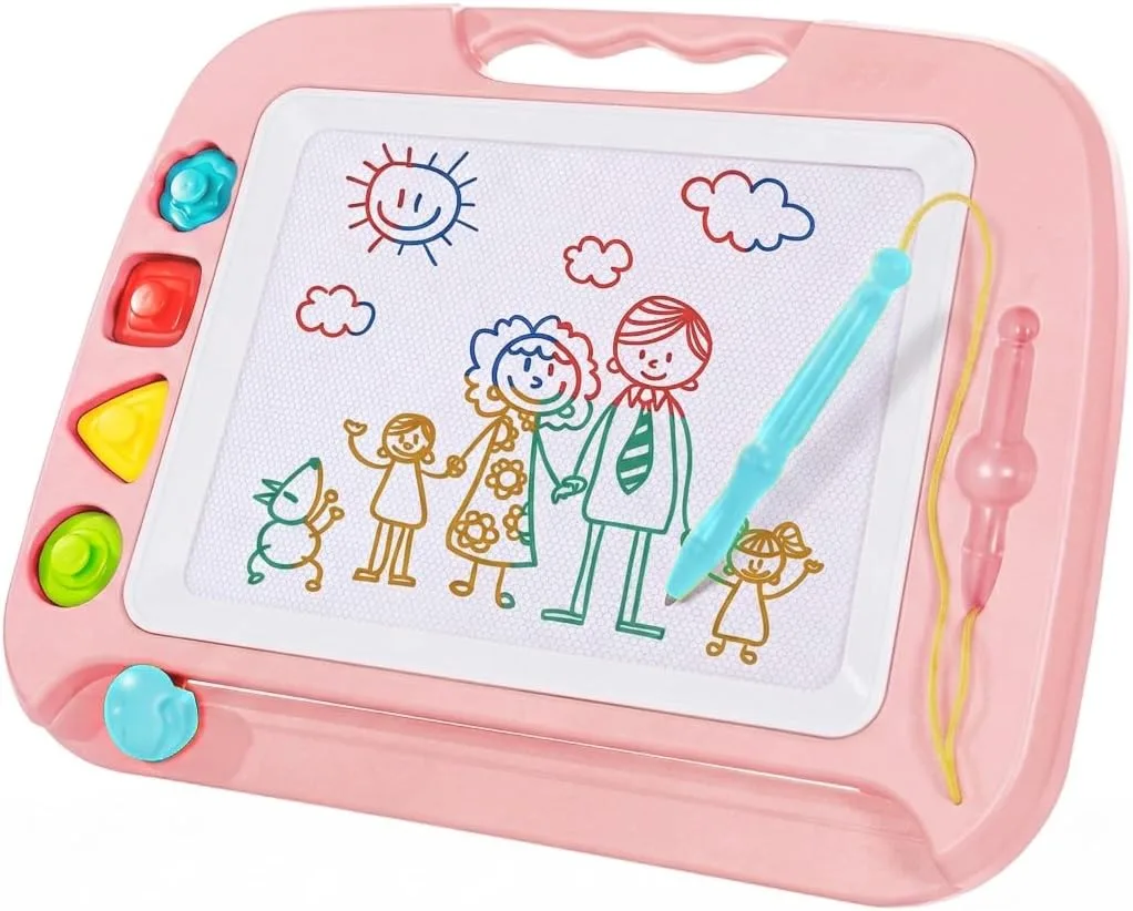 SGILE Magnetic Drawing Board for Kids, Toddler Doodle Toys, Large 16 × 13"