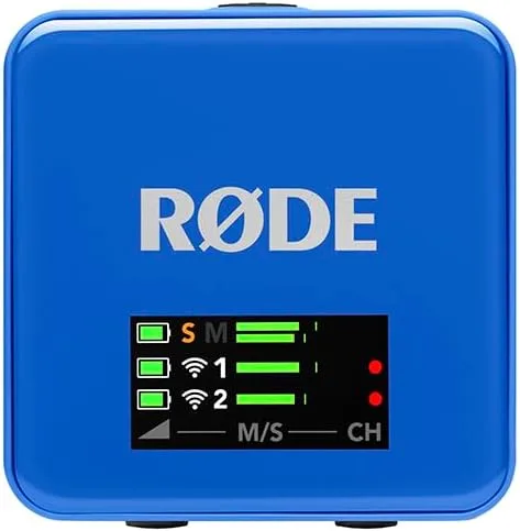 RØDE Wireless GO (Gen 3) Compact Wireless Microphone, 32-Bit Float, Cobalt