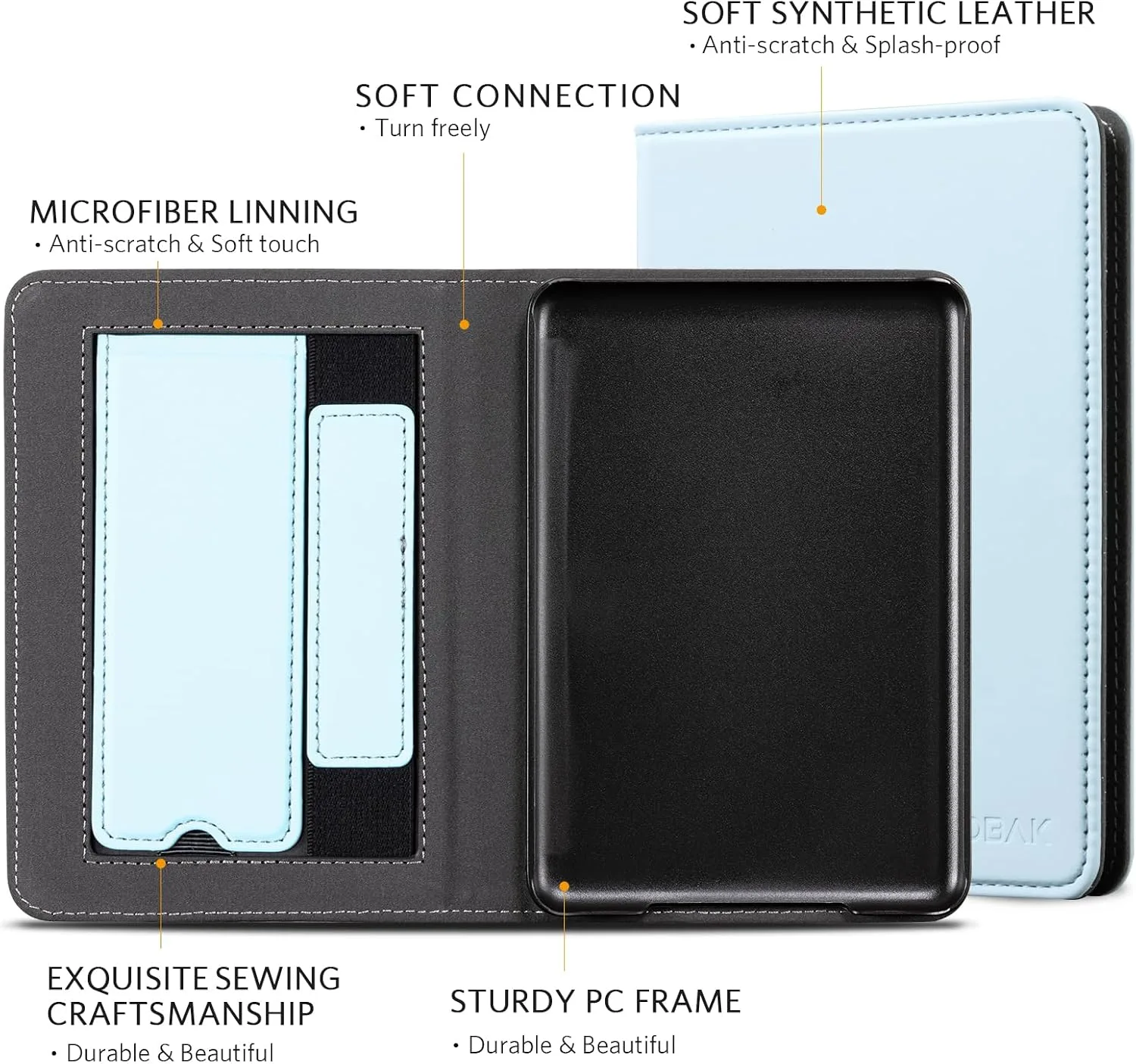 CoBak 6" Case, not for iPad mini(A0803)