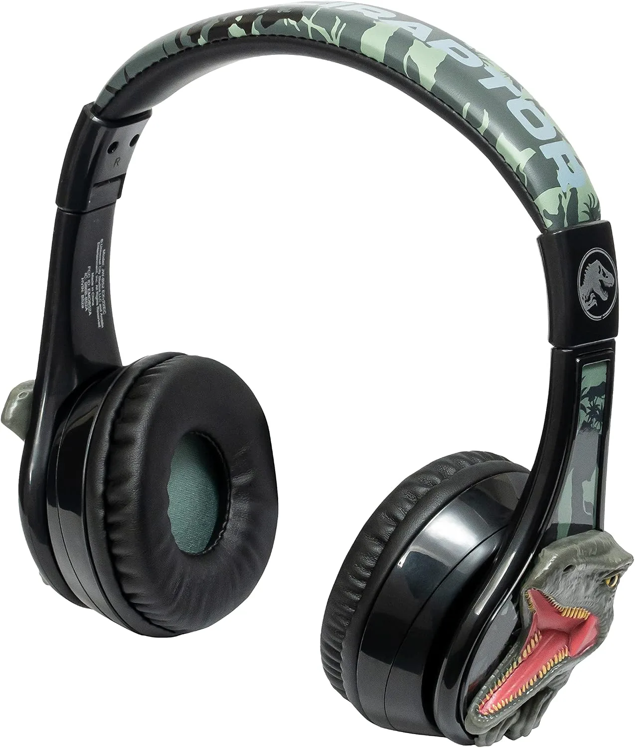 Jurassic World Bluetooth Headphones for Kids, Wireless Headphones