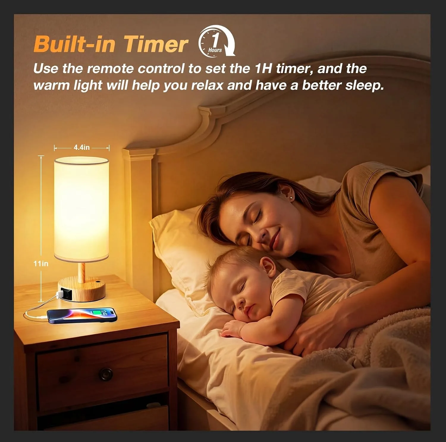Dicoool Light Therapy Lamp 10000 Lux - Happy Sunlight Lamp for Mood Boost