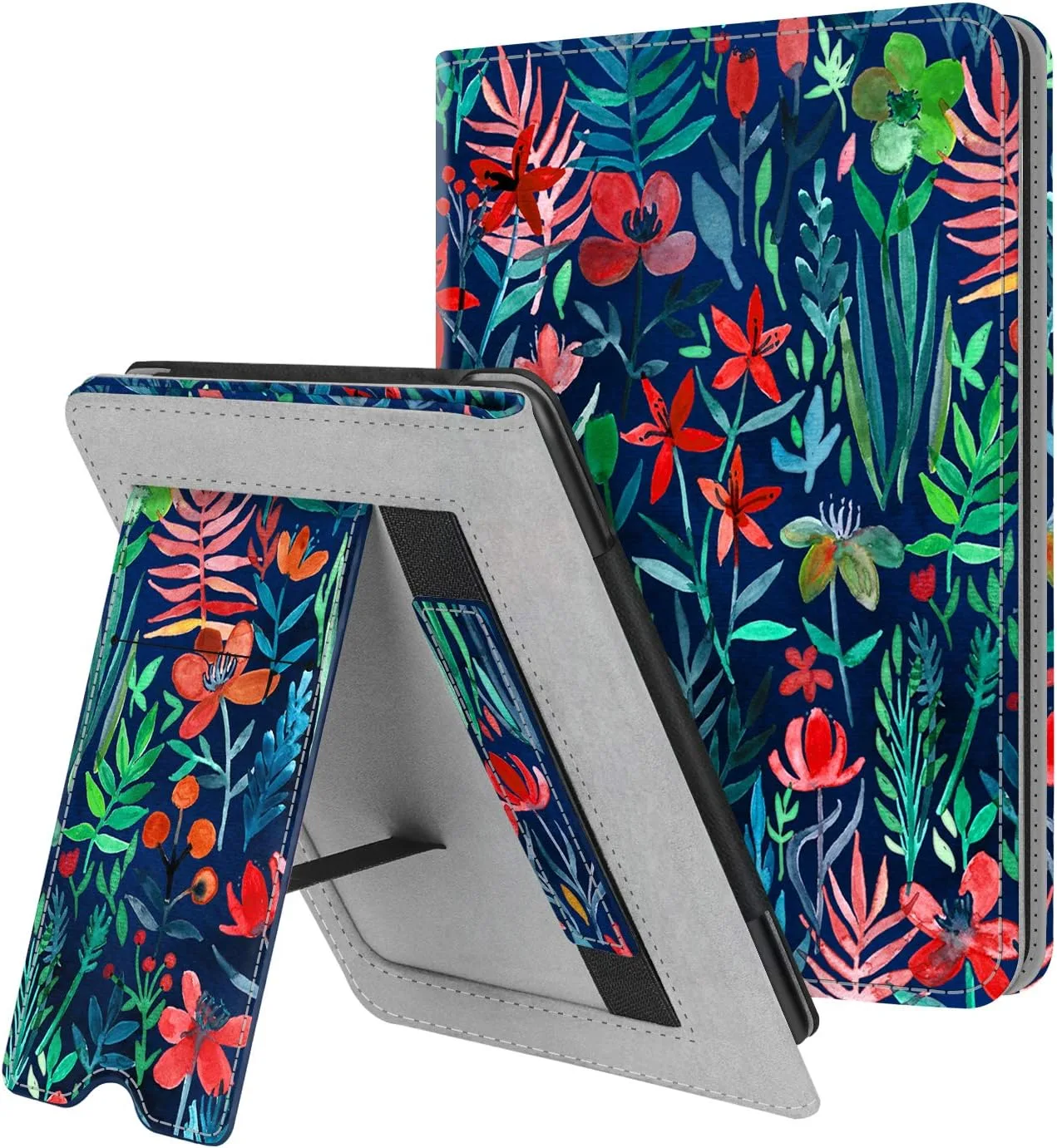 Fintie Stand Case for 6" Kindle Paperwhite 10th Gen 2018, Jungle Night