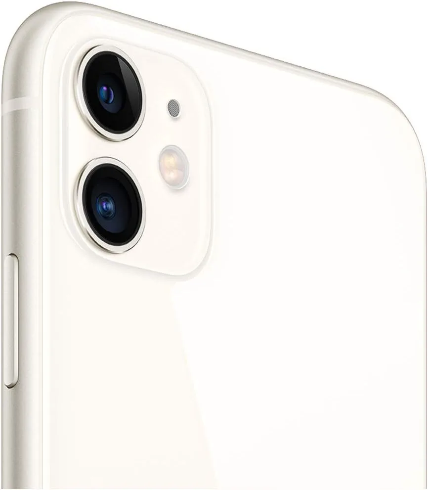 Apple iPhone 11, US Version, 256GB, White for AT&T (Renewed)